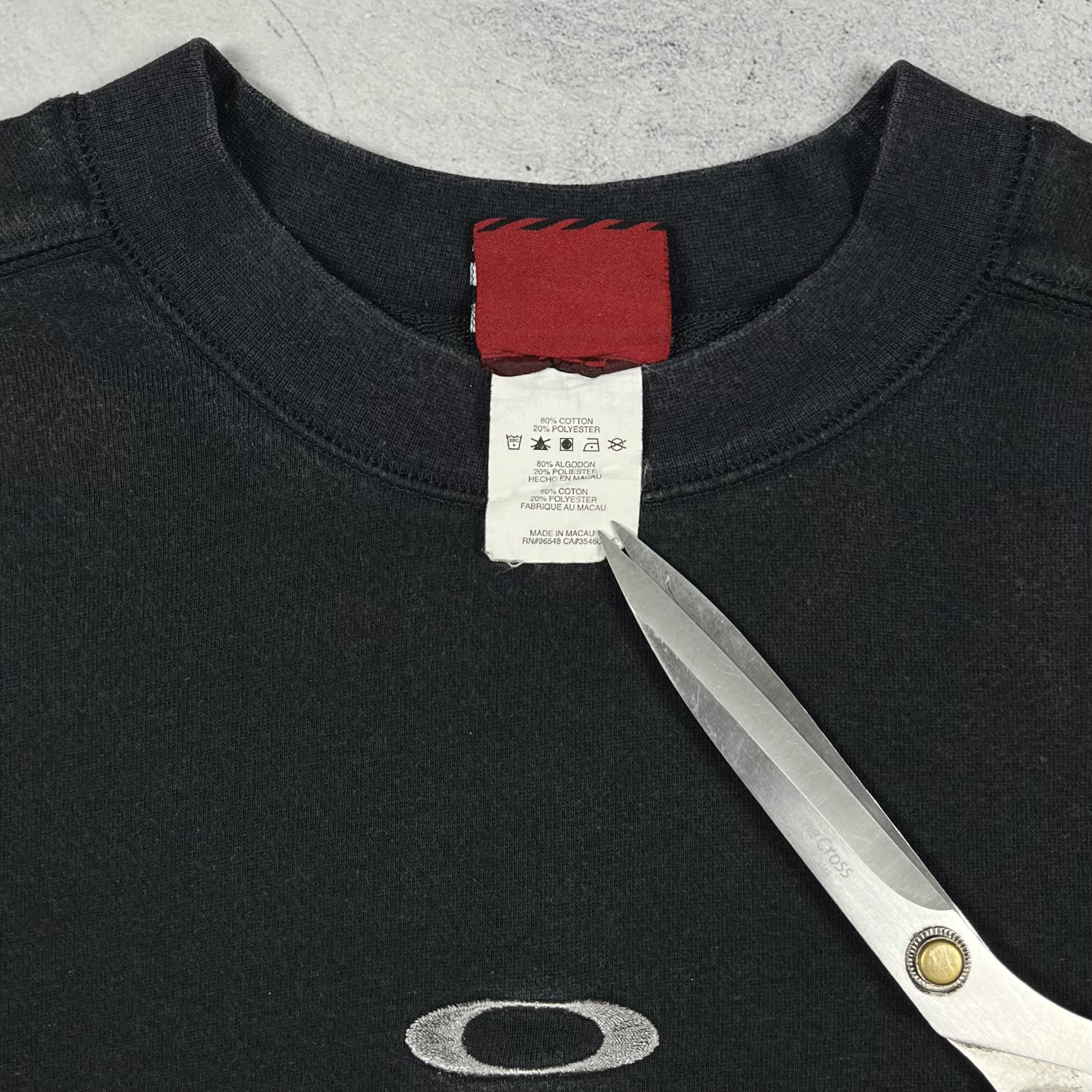 Oakley Vintage Oakley Software Centre Logo Sweatshirt 2000’s Size US M / EU 48-50 / 2 - 9 Thumbnail