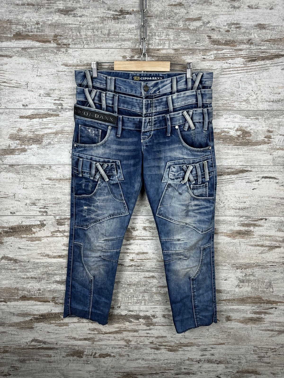Hysteric Glamour GRAZY Japanese Brand CIPO&BAXX Vintage Y2K Jeans Denim Pants Size US 32 / EU 48 - 1 Thumbnail