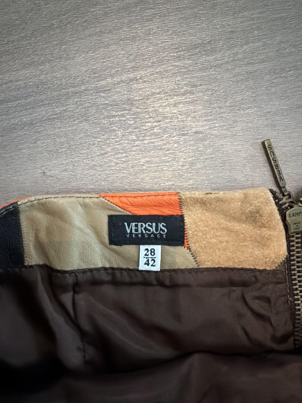 Versus Versace Versus Versace midi patchwork midi skirt Size 28" / US 6 / IT 42 - 2 Thumbnail