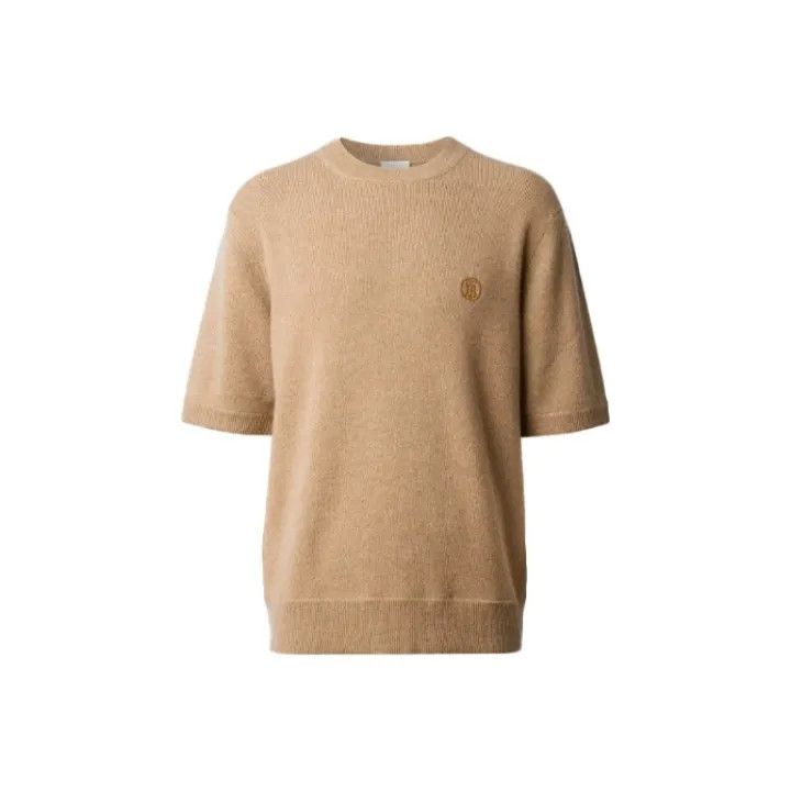 Burberry Burberry SS21 Men’s Short Sleeve Cashmere Knit Sweater Size US M / EU 48-50 / 2 - 1 Thumbnail