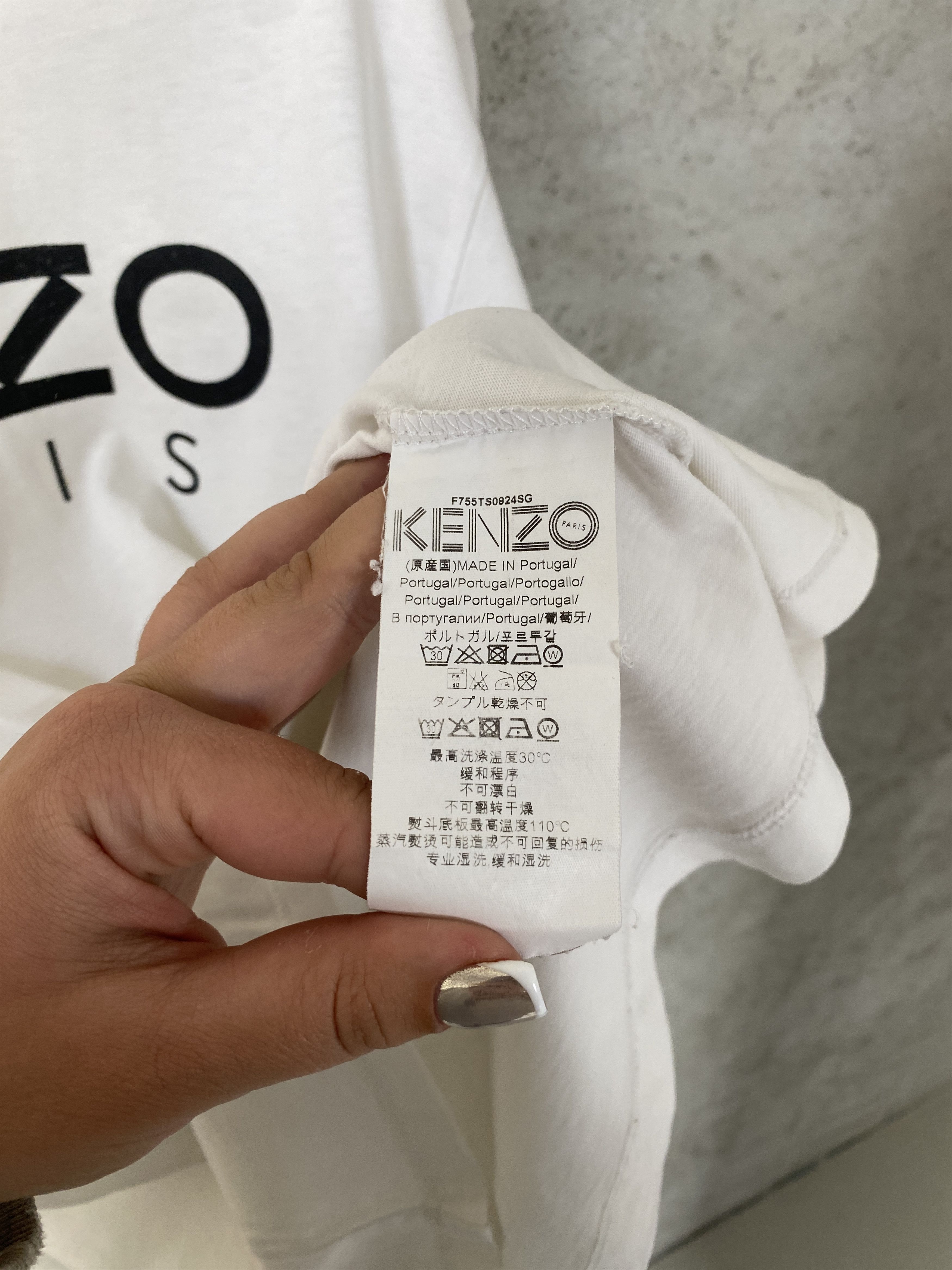Kenzo Kenzo Paris big logo printed t-shirt tee Size US XL / EU 56 / 4 - 4 Thumbnail