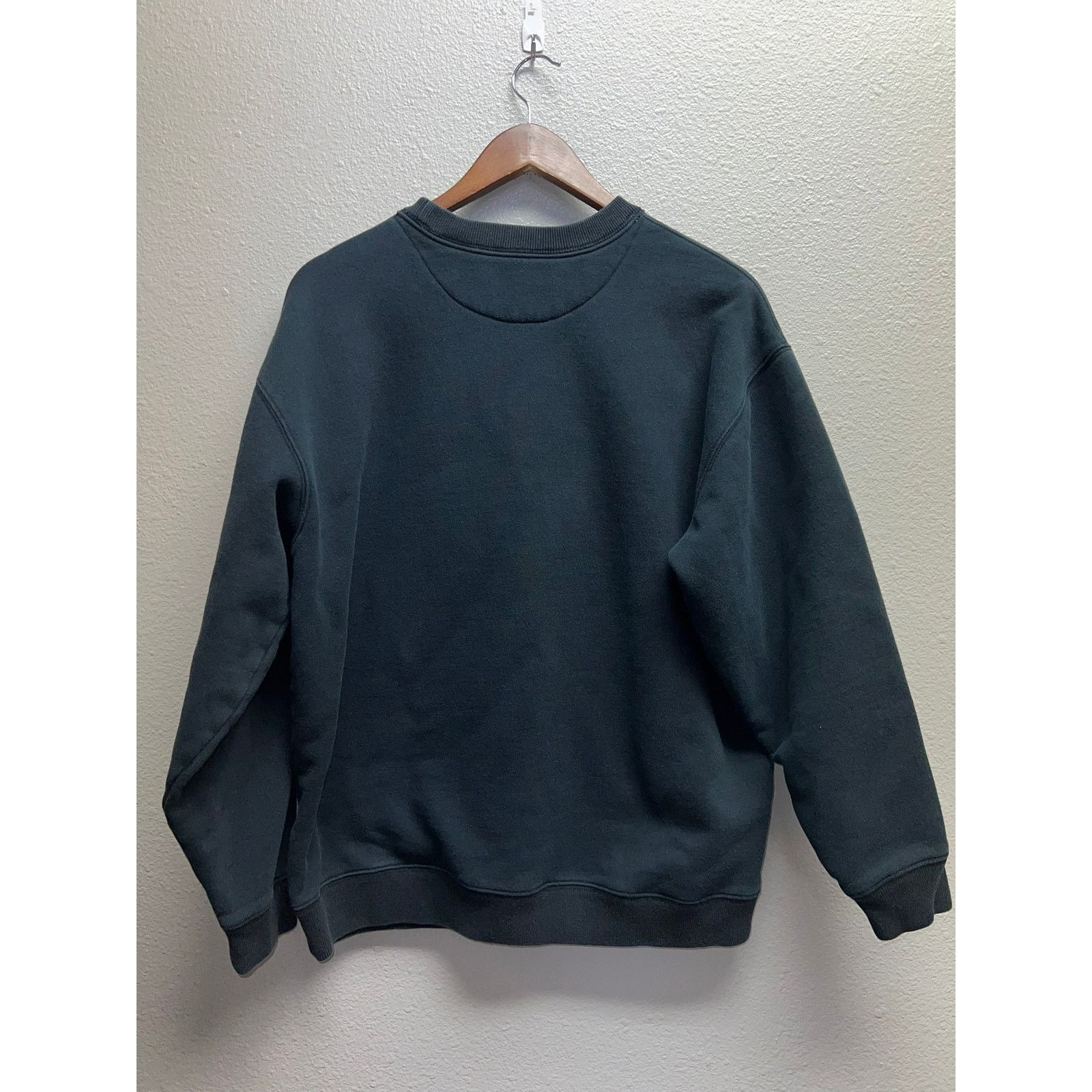 Croft & Barrow Vintage Wolf Sweatshirt Timber Country Crewneck Stained M Size US M / EU 48-50 / 2 - 8 Thumbnail