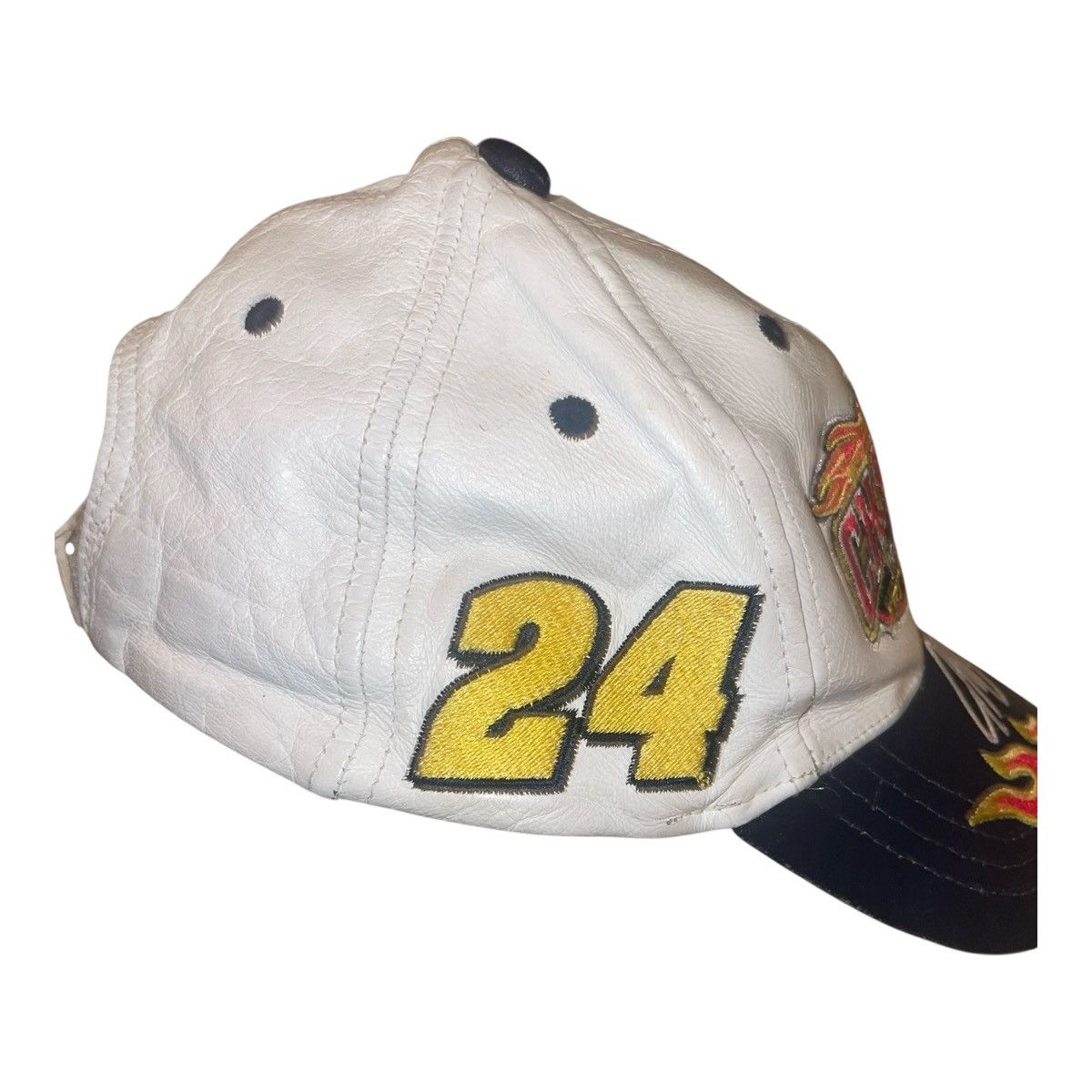 NASCAR Rare Vtg Jeff Gordon #24 2001 Winston Cup Champion Leather Size ONE SIZE - 4 Thumbnail