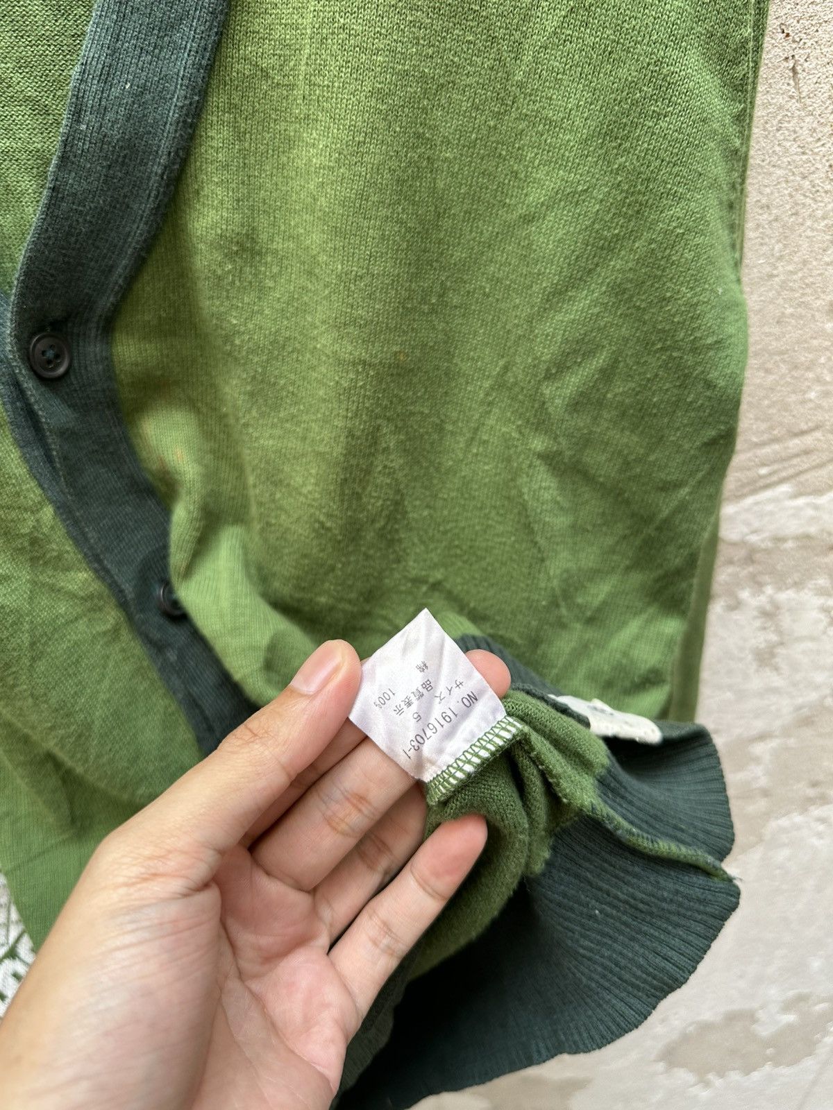 Issey Miyake Vintage Tete Homme Issey Miyake Cardigan Size M / US 6-8 / IT 42-44 - 4 Thumbnail