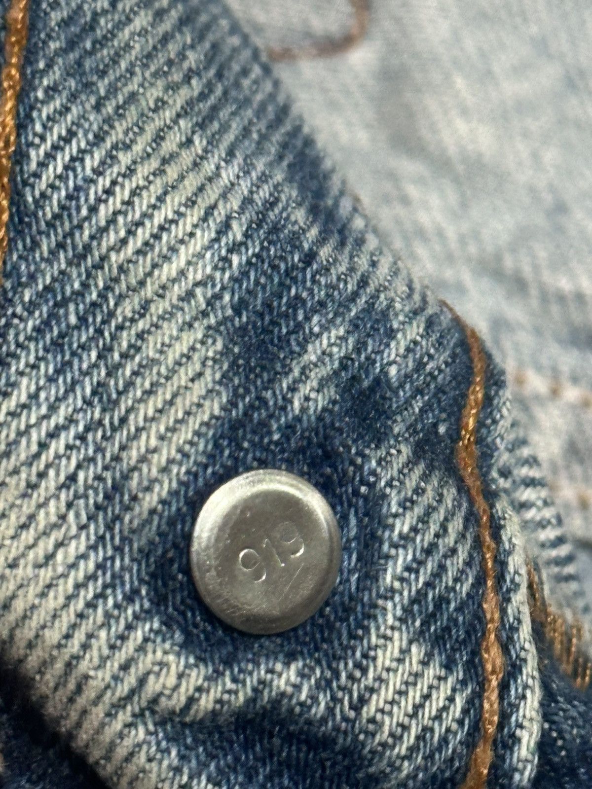Levi's Levi’s 505 Regular Distressed Ripped, Plaid patch & Faded Size US 32 / EU 48 - 14 Thumbnail