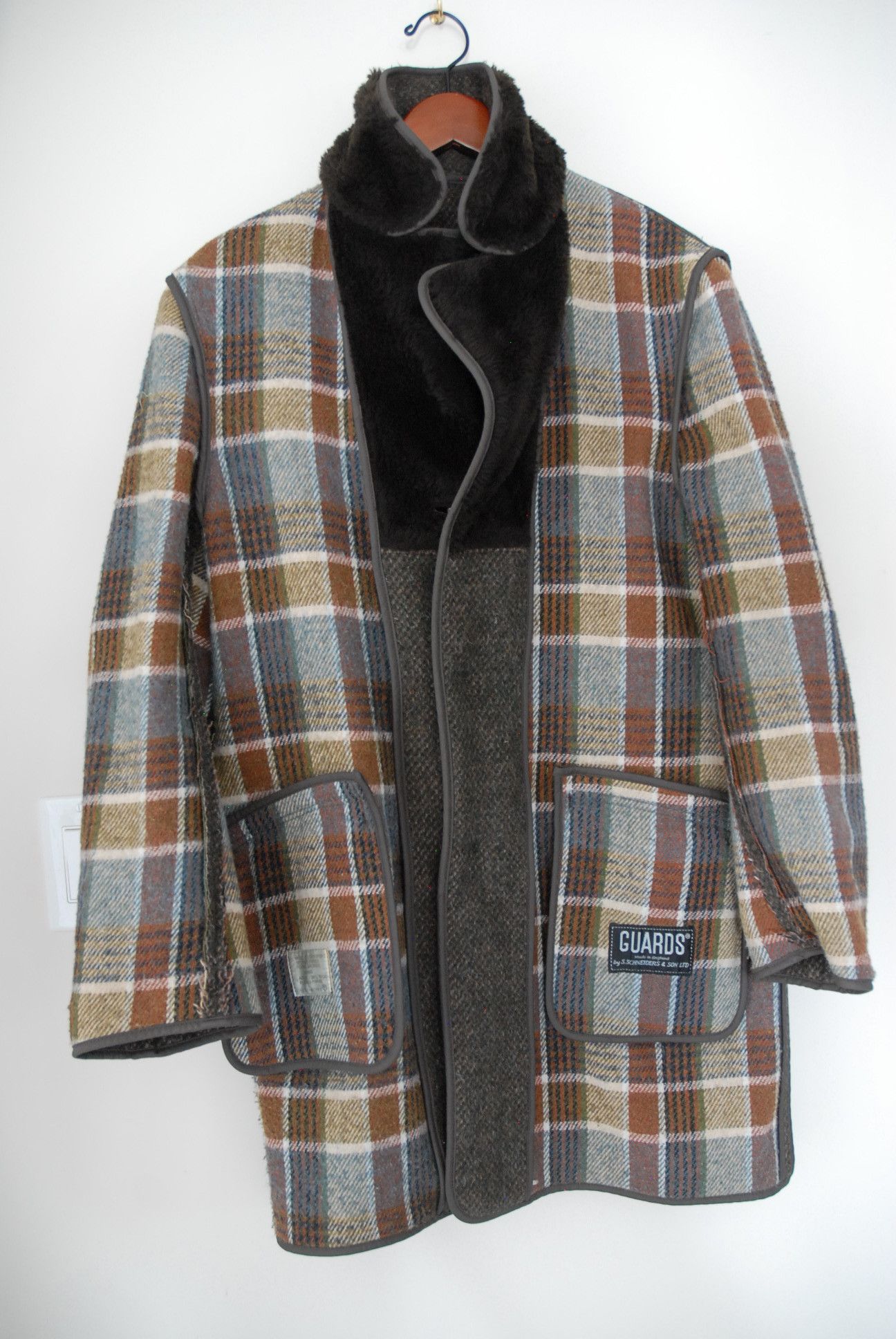 Vintage GUARDS London wool cashmere overcoat size 36 Size US S / EU 44-46 / 1 - 7 Thumbnail