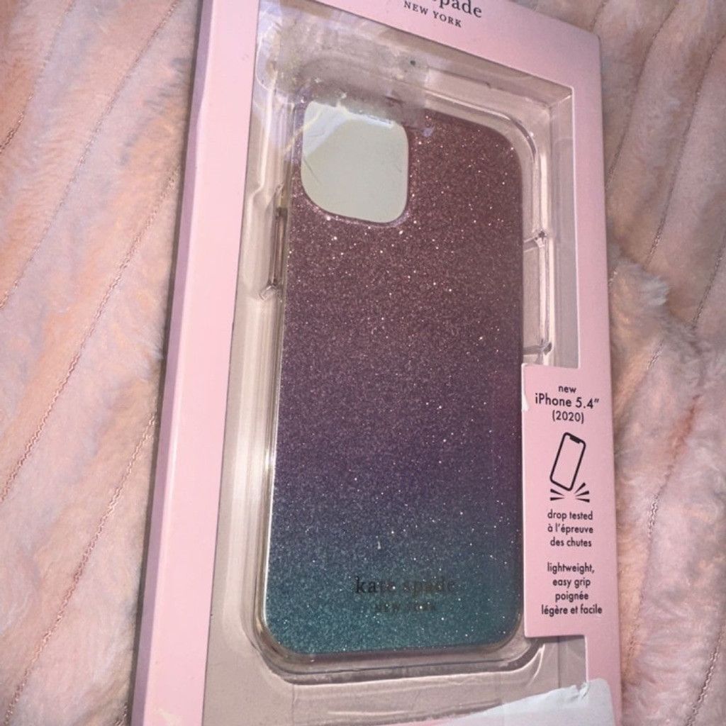Kate Spade Kate Spade Hardshell Case 12 Mini Ombre Glitter Purple. Q Size ONE SIZE - 2 Thumbnail