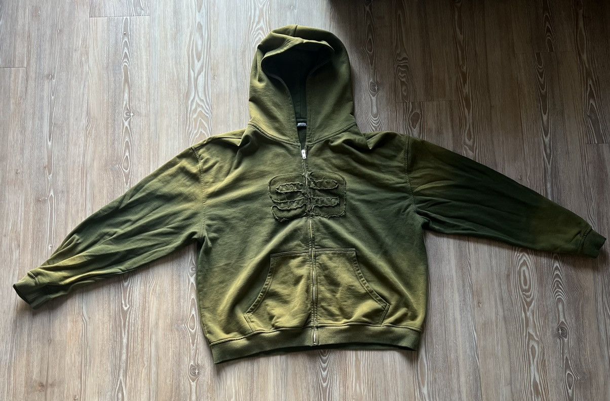 Other 99BYJMS Green Gradient Zip-Up Size US XXL / EU 58 / 5 - 1 Thumbnail