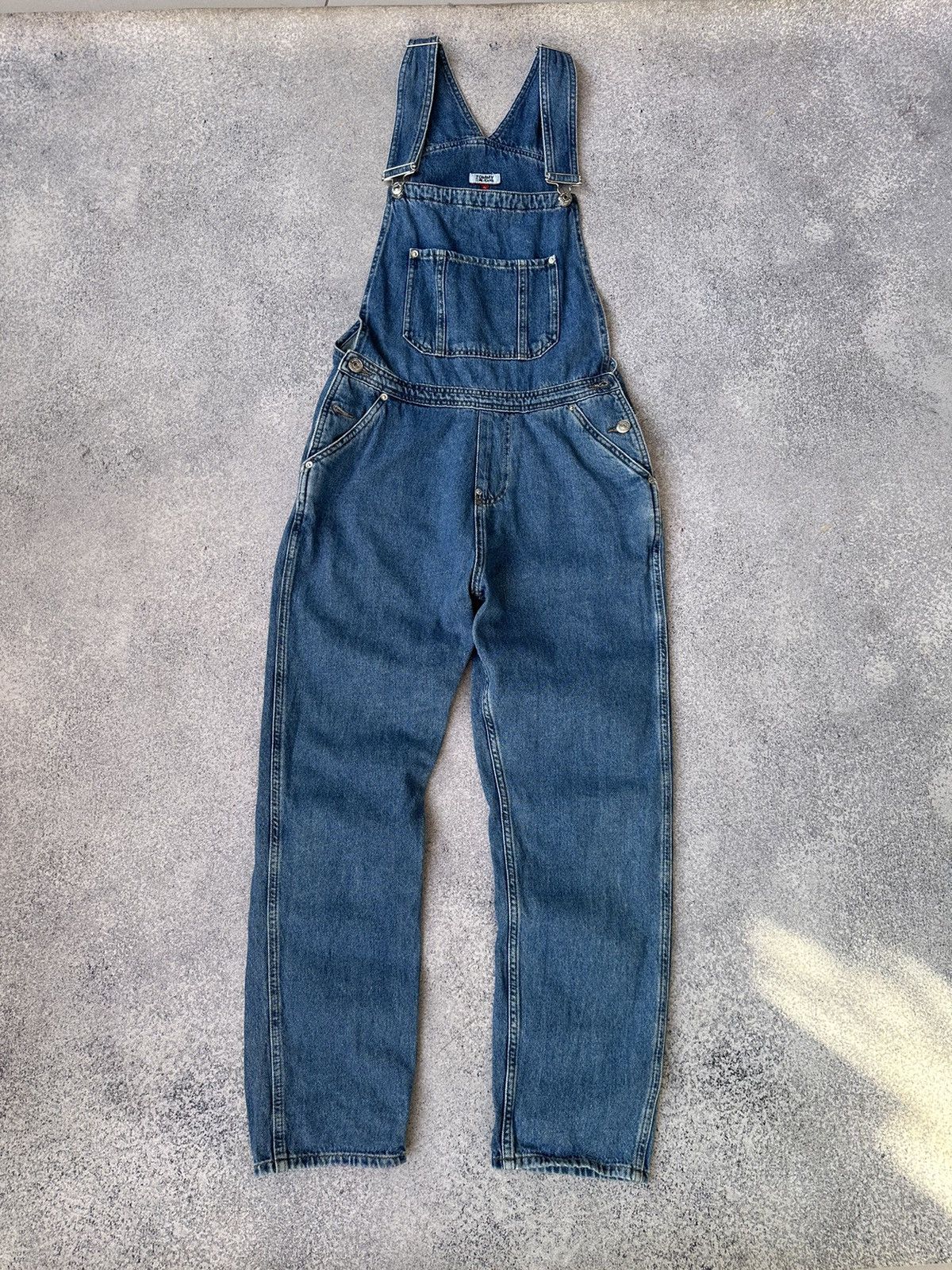 image of Tommy Hilfiger Jeans Denim Overall in Blue, Men's (Size 32)