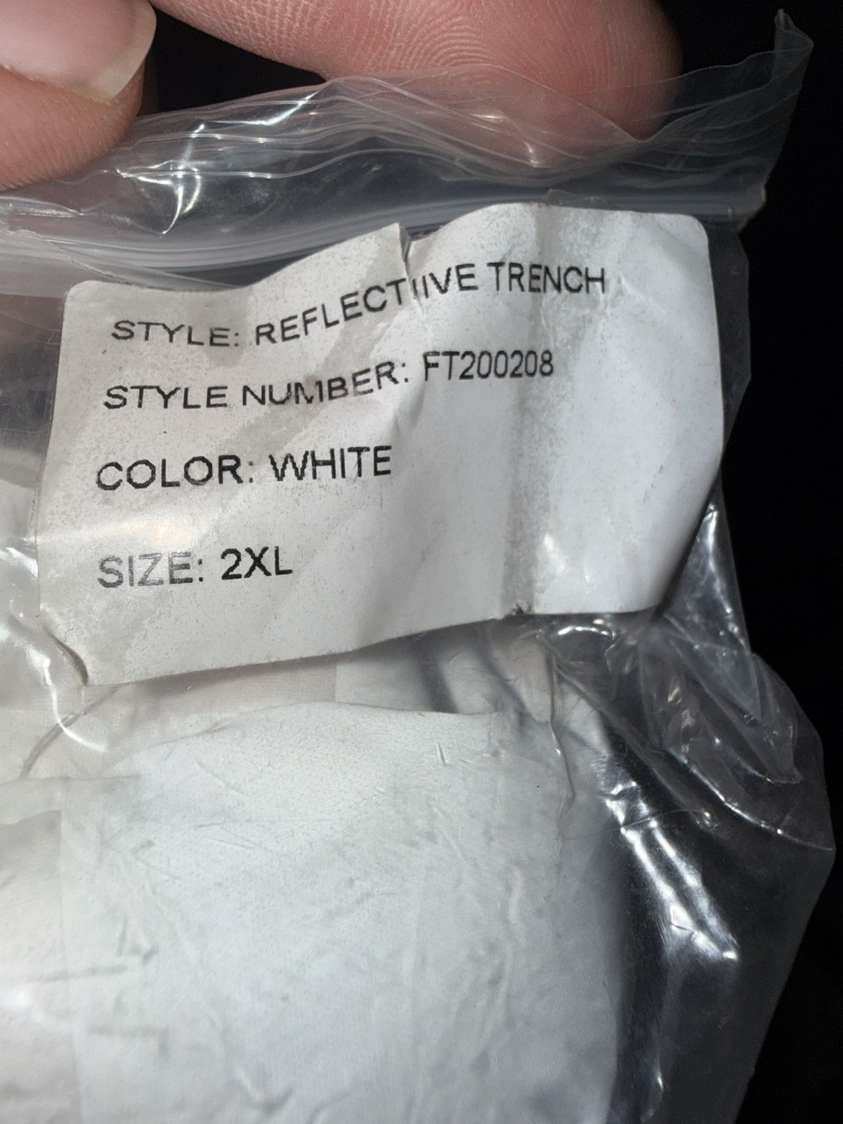 Fuck The Population FTP Reflective Trench Coat (DS) Size US XXL / EU 58 / 5 - 3 Thumbnail