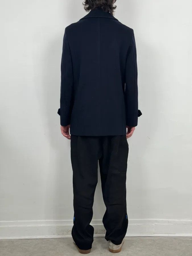 Louis Vuitton Louis Vuitton Navy Wool Double-Breasted Coat Size US M / EU 48-50 / 2 - 3 Thumbnail