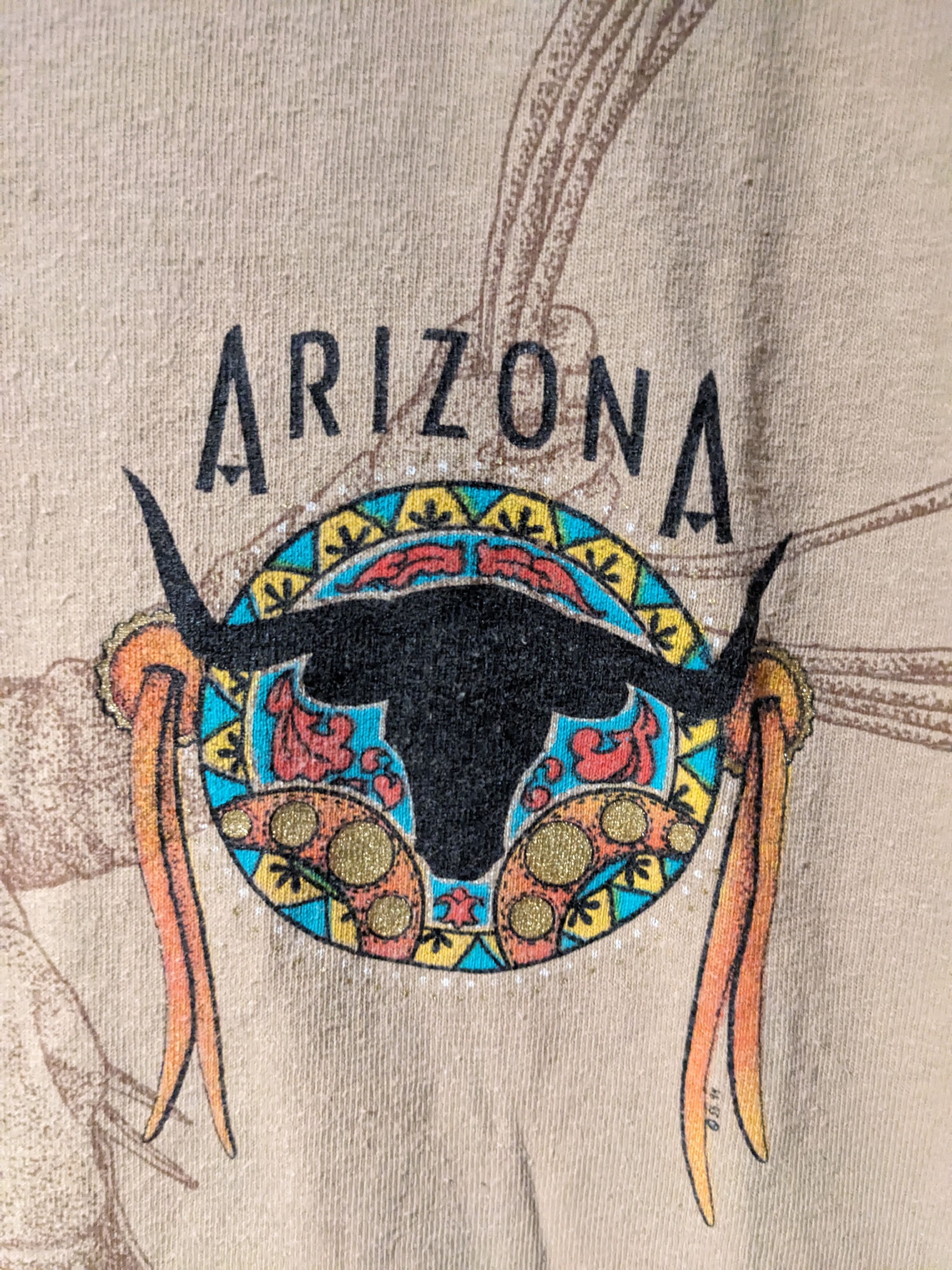 Vintage Vintage 90s Cowboy Horse Arizona Wildlife Nature AOP T-Shirt Size US L / EU 52-54 / 3 - 2 Thumbnail