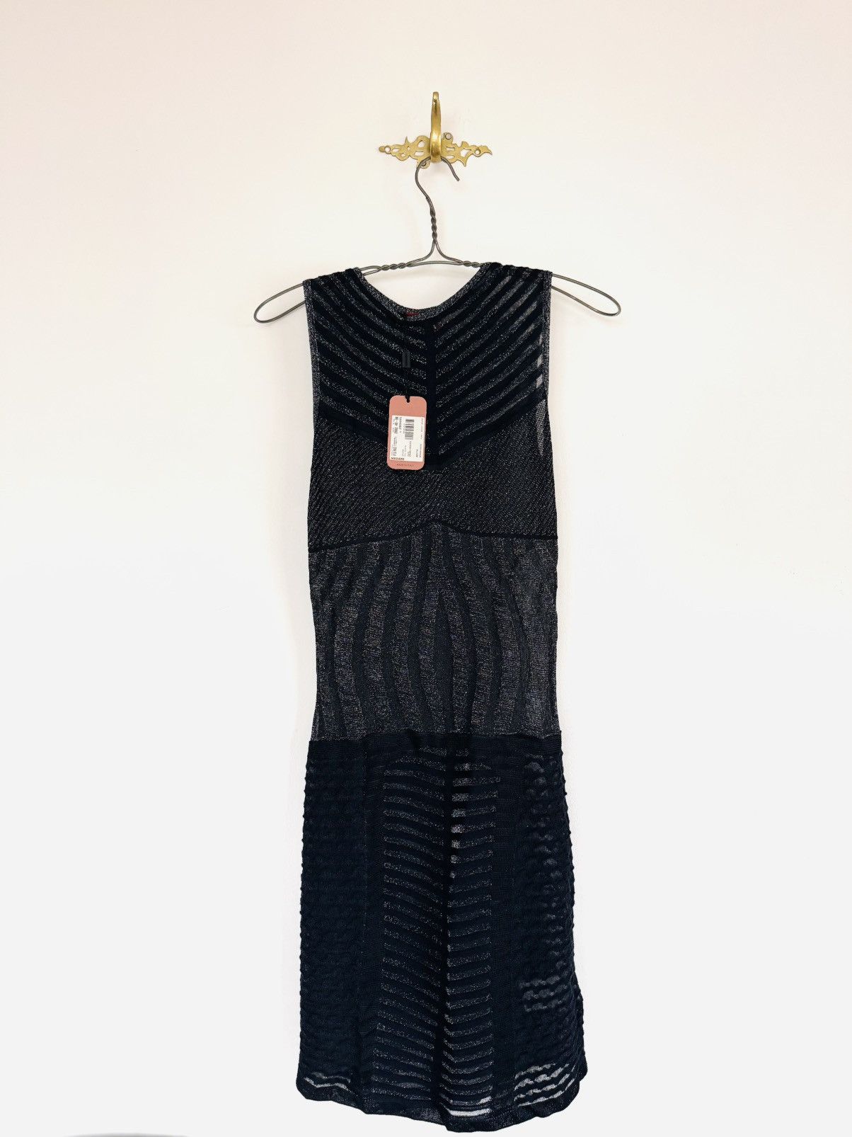 Missoni New Missoni sheer black knit metallic shell dress sz 40 Size S / US 4 / IT 40 - 10 Thumbnail
