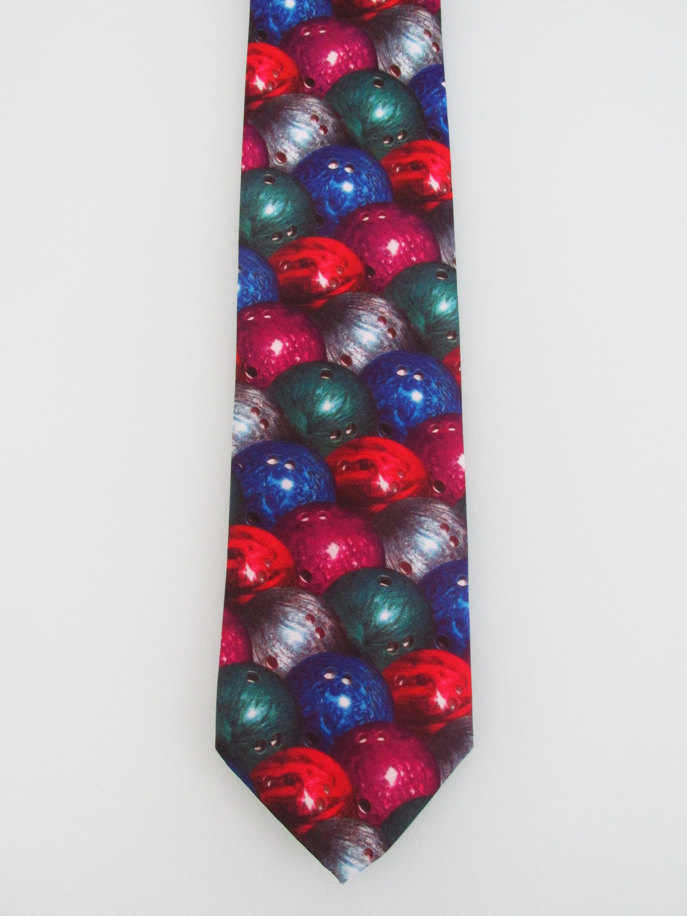 Other Vintage Ralph Marlin Men's Bowling Tie Size ONE SIZE - 2 Thumbnail