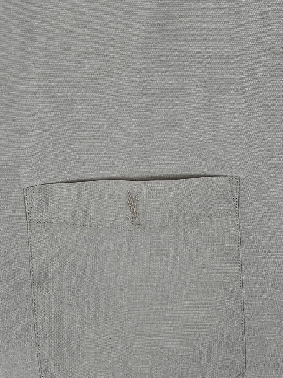 Yves Saint Laurent Vintage Yves Saint Laurent YSL Short Sleeve Shirt Size US L / EU 52-54 / 3 - 6 Thumbnail