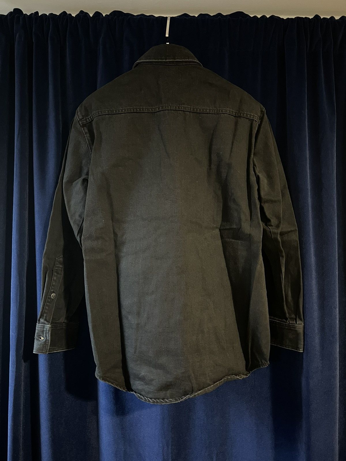 Raf Simons Raf Simons SS17 Tape Patch Denim Overshirt Size US S / EU 44-46 / 1 - 2 Thumbnail
