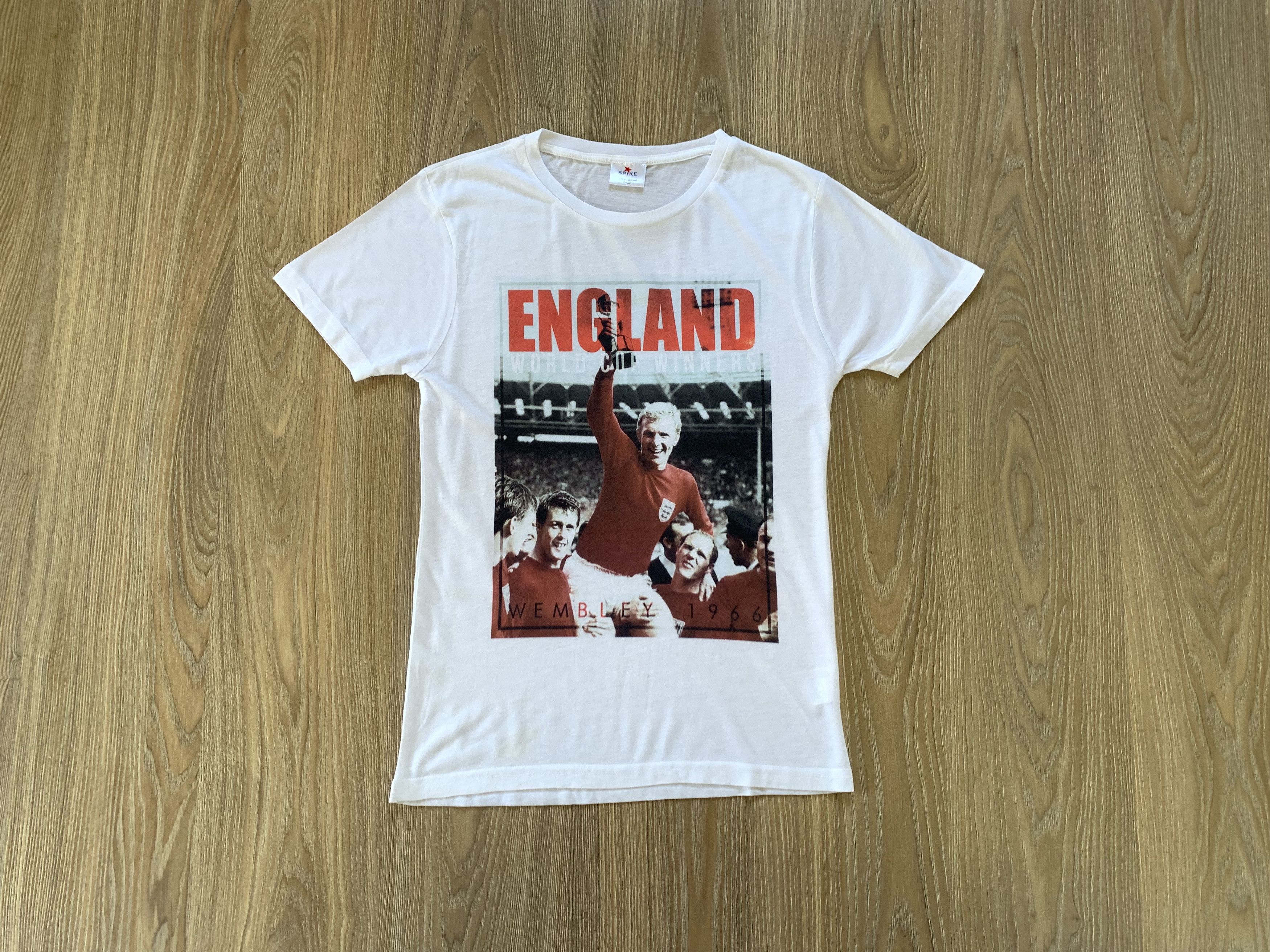 New England Outerwear England Word Cup Winners Cotton Printed T Shirt Size US S / EU 44-46 / 1 - 1 Thumbnail