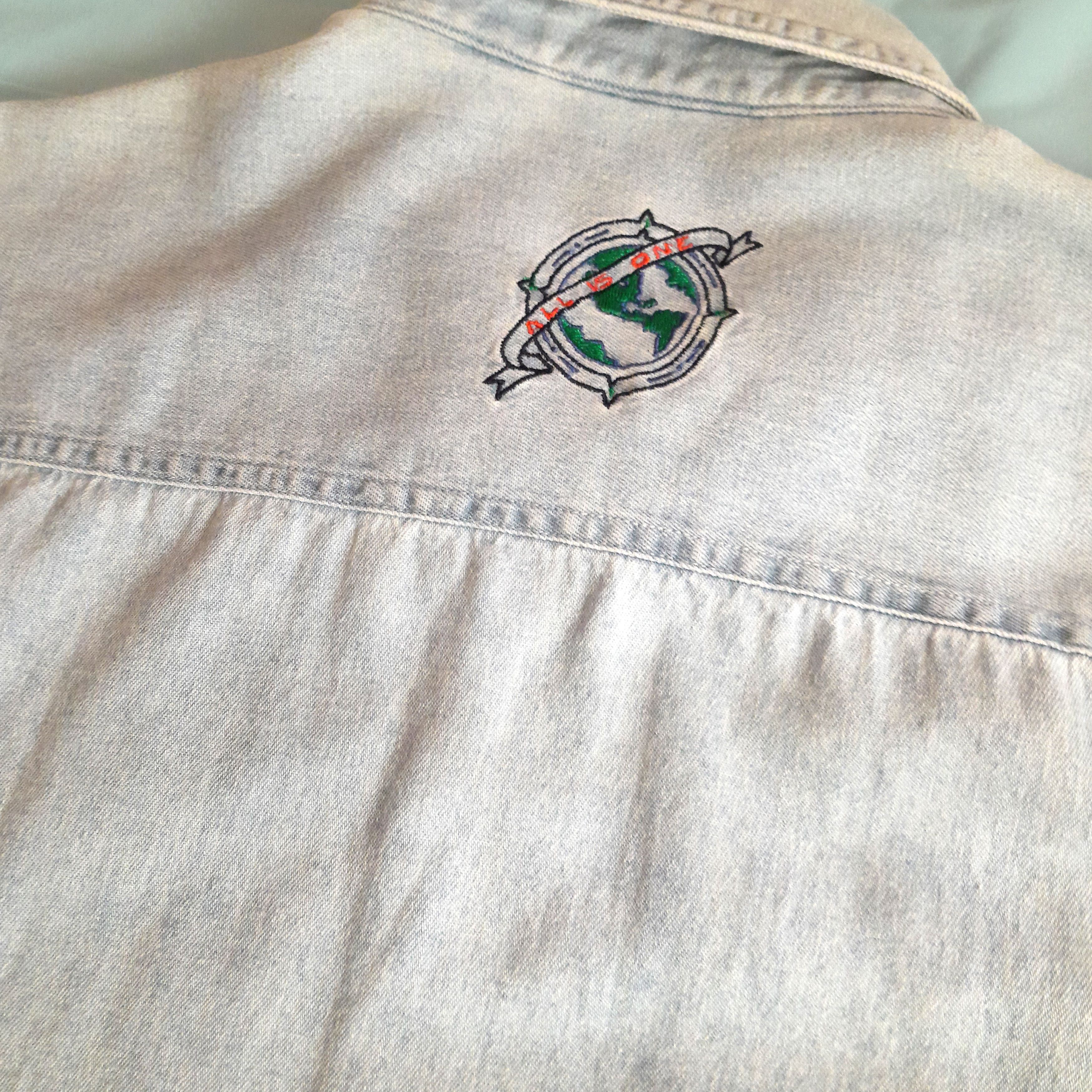 Hard Rock Cafe Hard Rock Cafe Men’s Long Sleeve Button Up Cotton Shirt Size US M / EU 48-50 / 2 - 7 Thumbnail