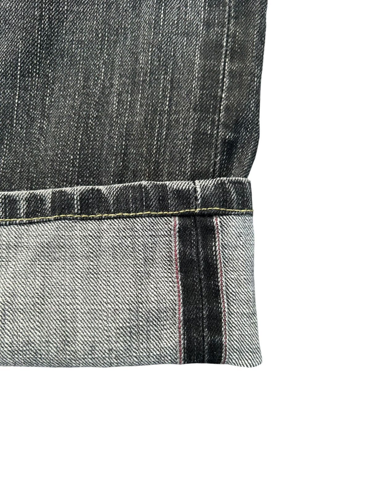 Kapital Thrashed Vintage Edwin 505V Selvedge Denim Jeans Size US 36 / EU 52 - 3 Thumbnail
