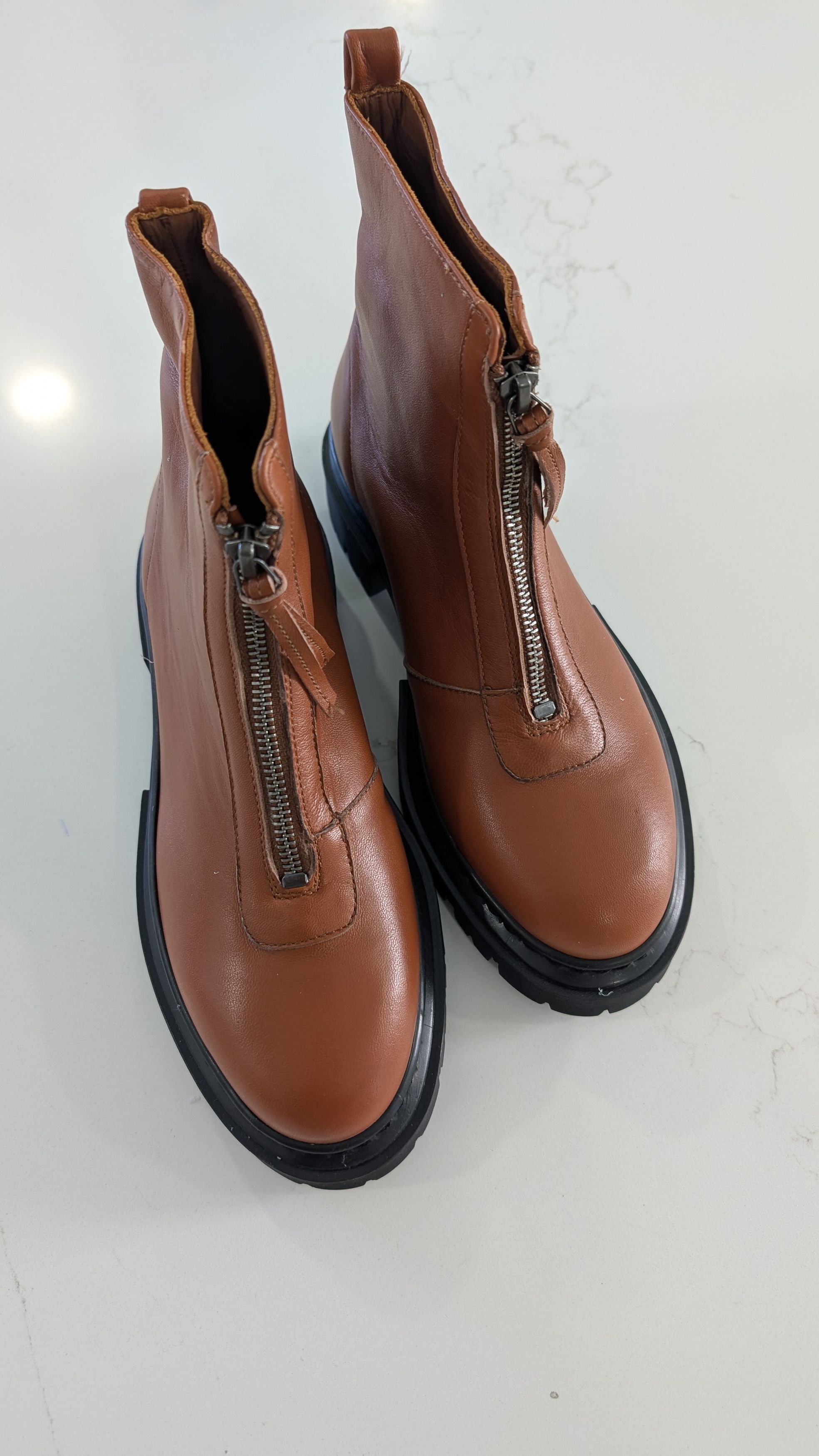 Staud STAUD Miles Zip Ankle Combat Boots Womens 37 7 Size US 7 / IT 37 - 4 Thumbnail