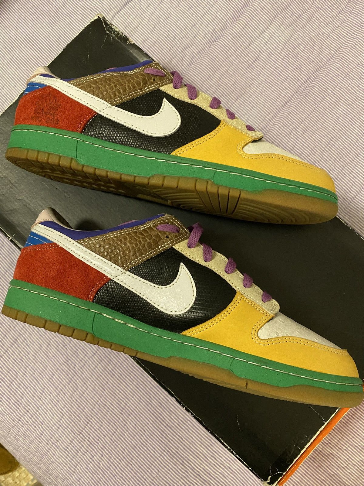 Nike Nike x Sole Collector Cowboy Dunk NYC Size US 12 / EU 45 - 14 Thumbnail