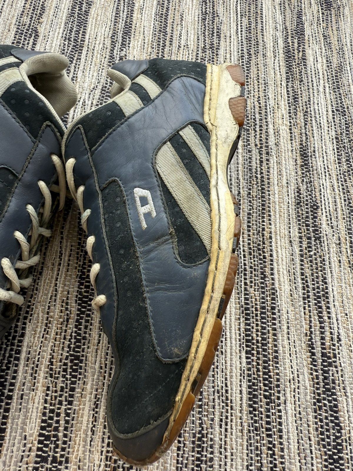 Diesel RARE VINTAGE 90s DIESEL KRYPTON SNEAKERS MEN’S DISTRESSED Size US 8.5 / EU 41-42 - 12 Thumbnail
