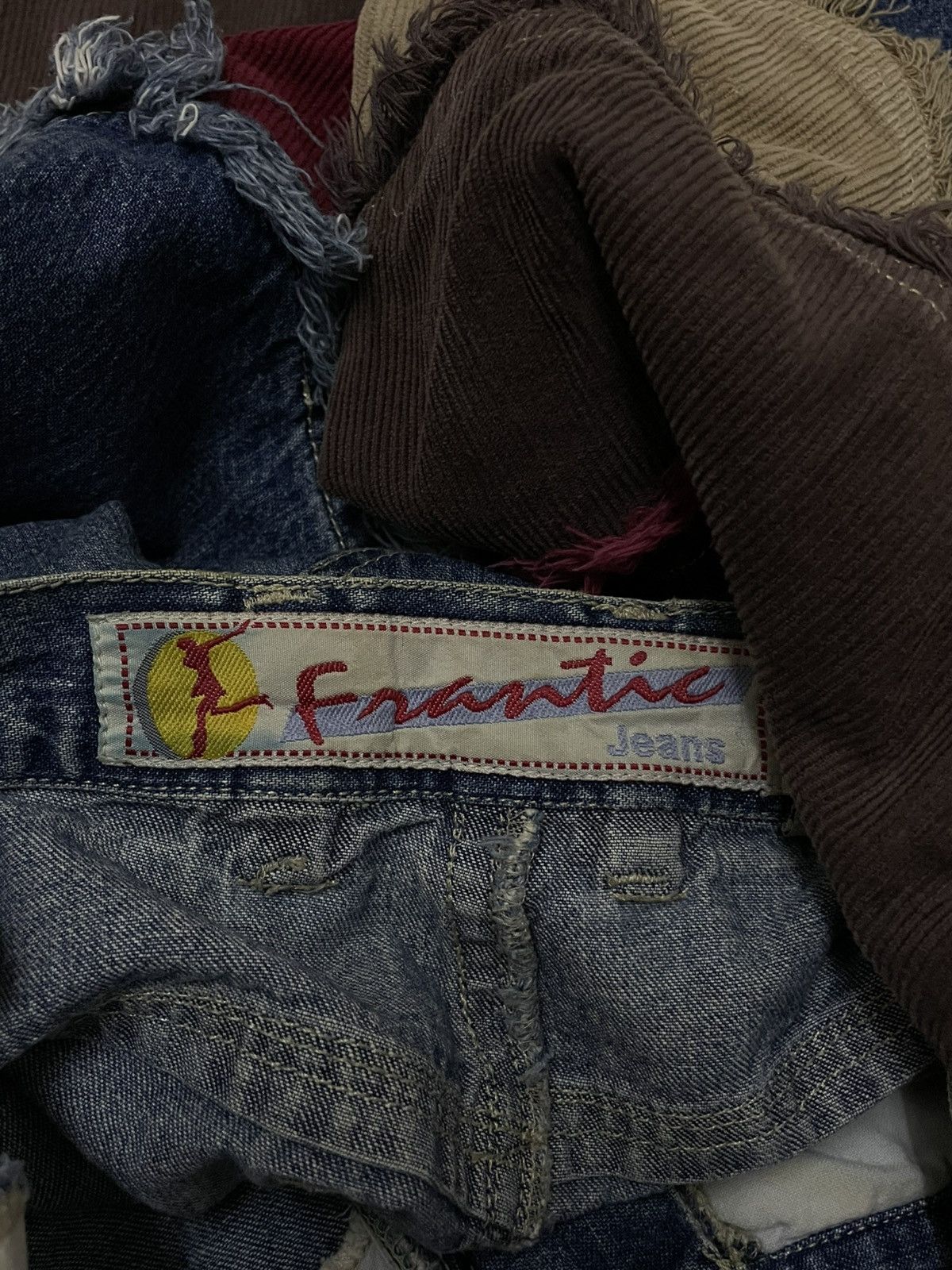 Beauty Beast VINTAGE FANTASTIC JAPAN 90S DESIGNER KINKY FLARED OG DENIM Size US 30 / EU 46 - 12 Thumbnail