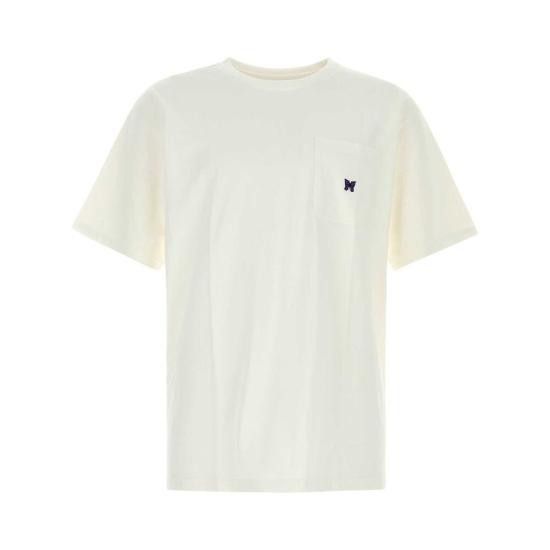 Needles NEEDLES Men T-Shirts PU308 WHITE Size US S / EU 44-46 / 1 - 1 Thumbnail