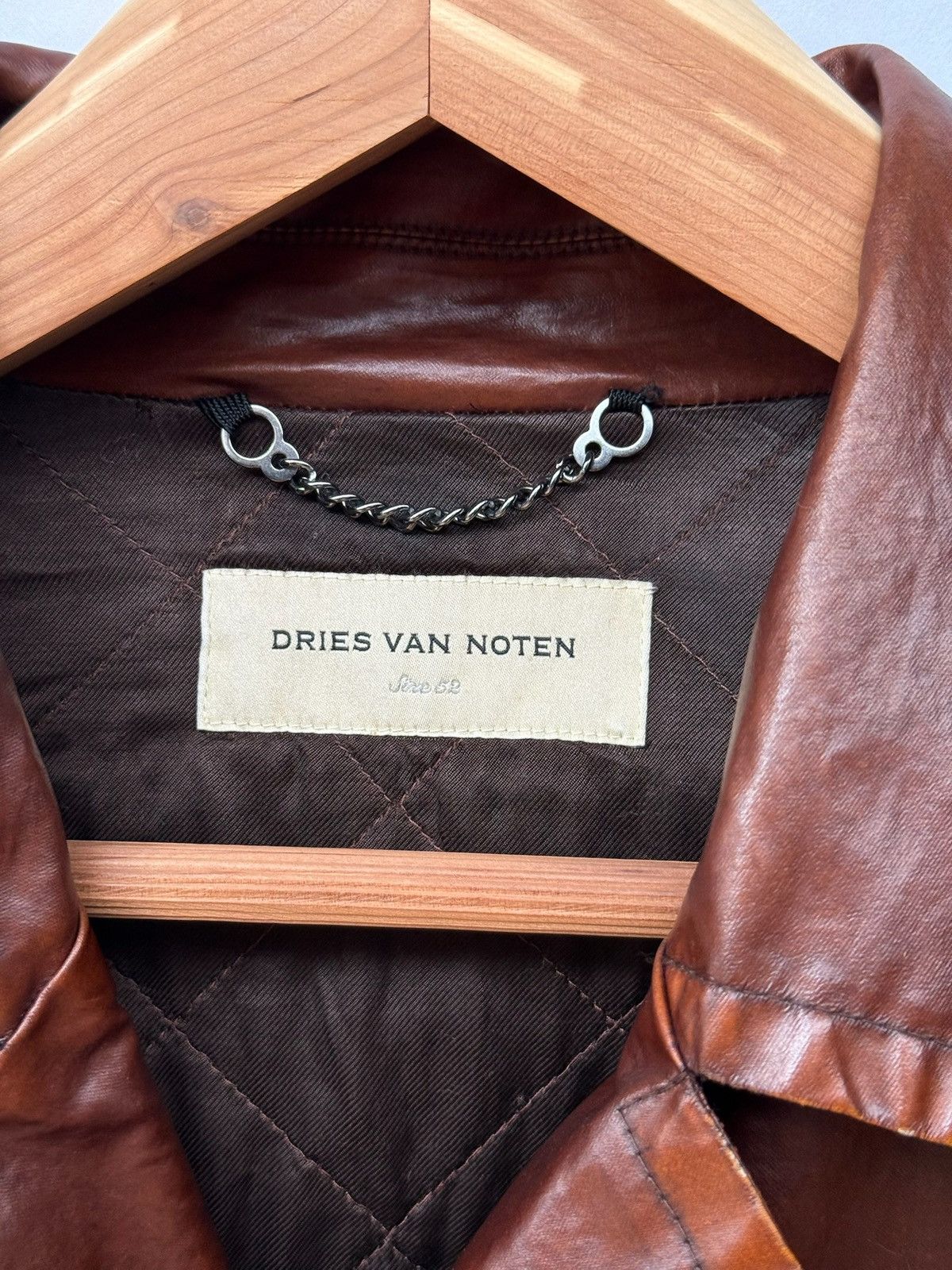 Dries Van Noten Dries Van Noten canvas coated coat Size US L / EU 52-54 / 3 - 2 Thumbnail