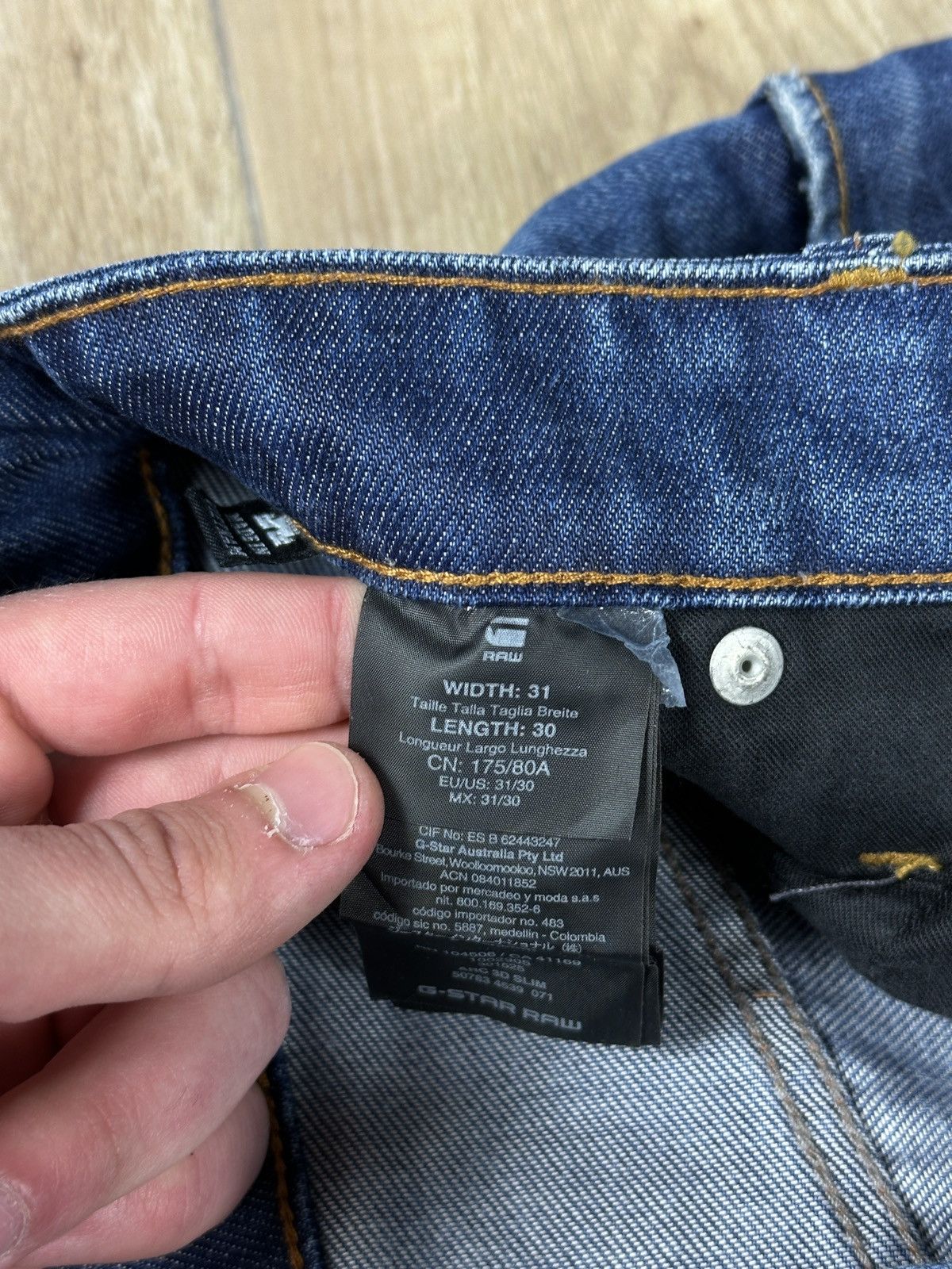 NEW🏷️ G-Star Raw Arc 3D Slim Denim Tapered Jeans