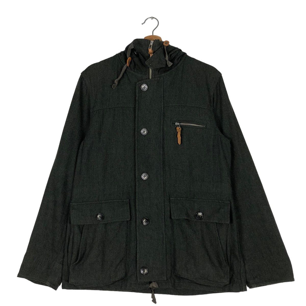 Japanese Brand 🔥Vtg Military Cargo Jacket Journal Standard Issey Miyake Size US M / EU 48-50 / 2 - 10 Thumbnail