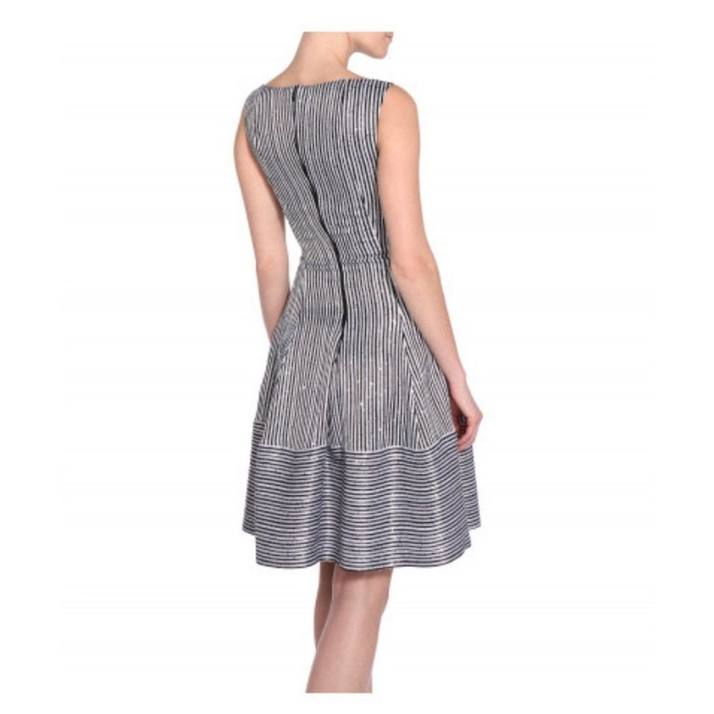 Other TALBOT RUBHOF Cocktail A-Line Black Grey Dress sz 36 / 6 Size M / US 6-8 / IT 42-44 - 5 Thumbnail