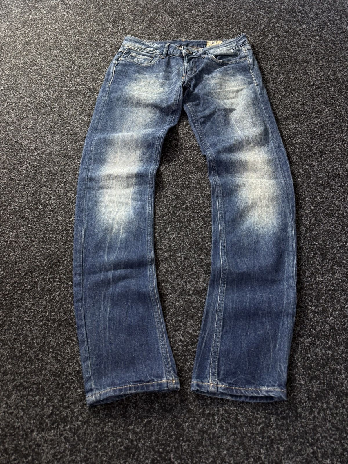 G-Star × If Six Was Nine × Vintage Vintage 90s Avant Garde G-Star RAW denim pants y2k style Size 29" - 1 Thumbnail