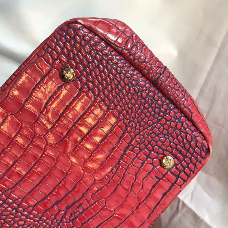 Vivienne Westwood Vivienne Westwood size os Mid-old pink crocodile leather Sa Size ONE SIZE - 3 Thumbnail