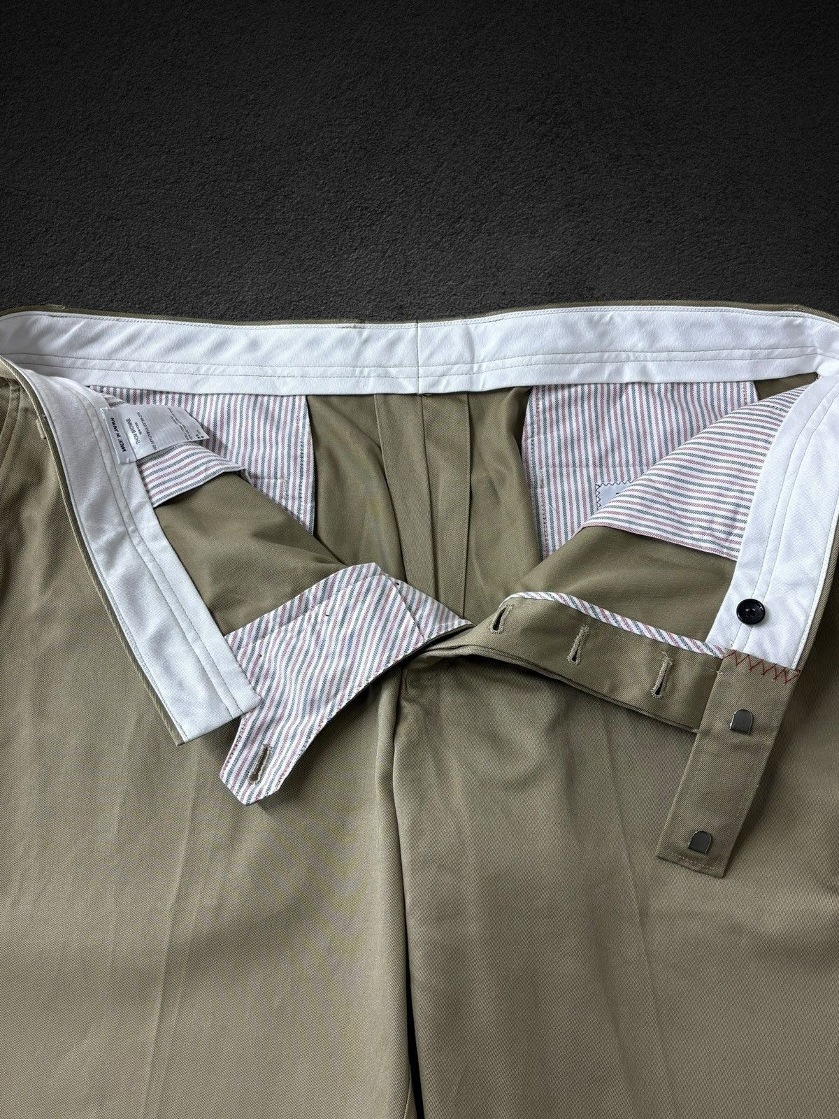 Thom Browne Thom Browne Cotton Chino Short Made in Japan Size US 38 / EU 54 - 16 Thumbnail