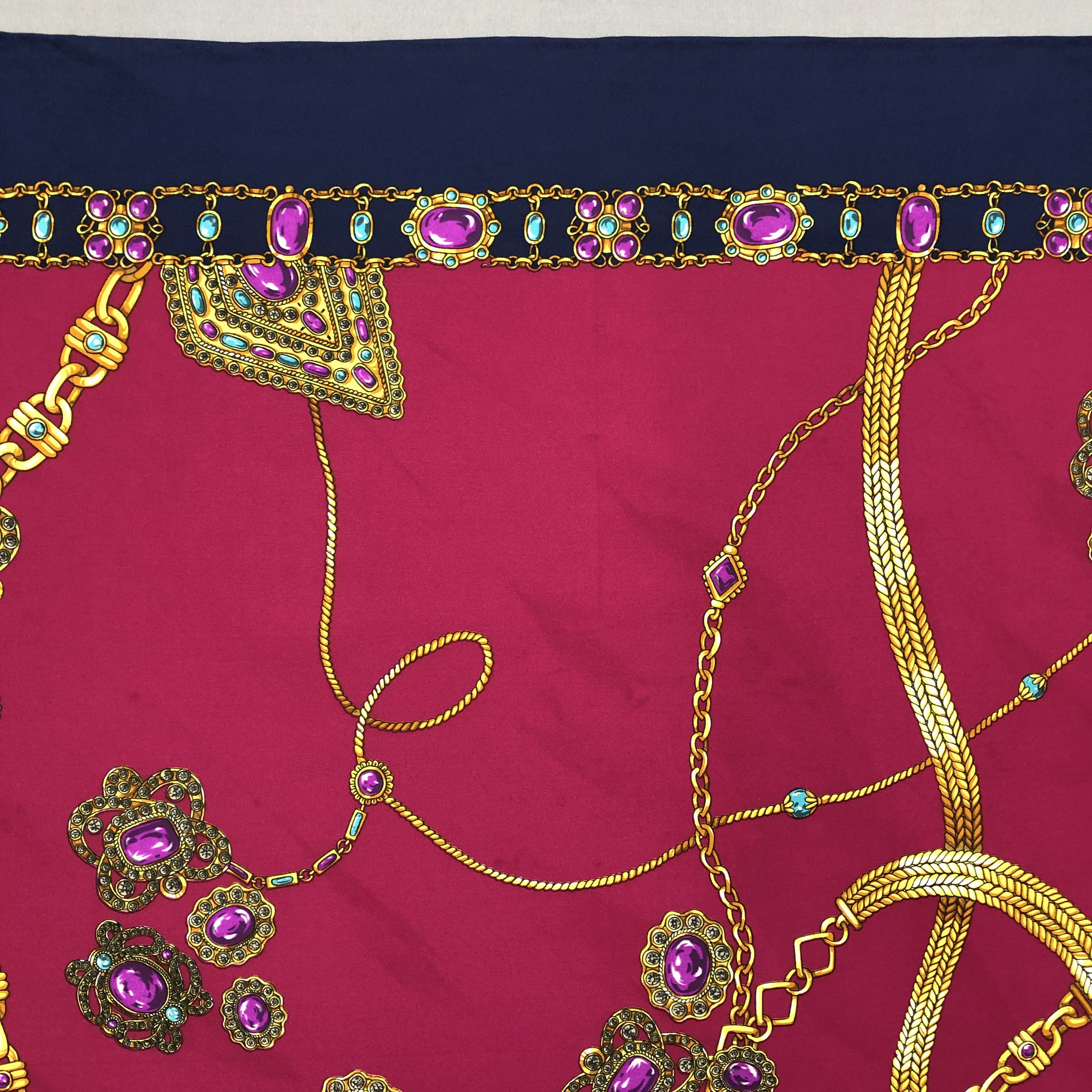 Other Vintage SILK Scarf Twill Stole Wraps Scarves Size ONE SIZE - 15 Thumbnail