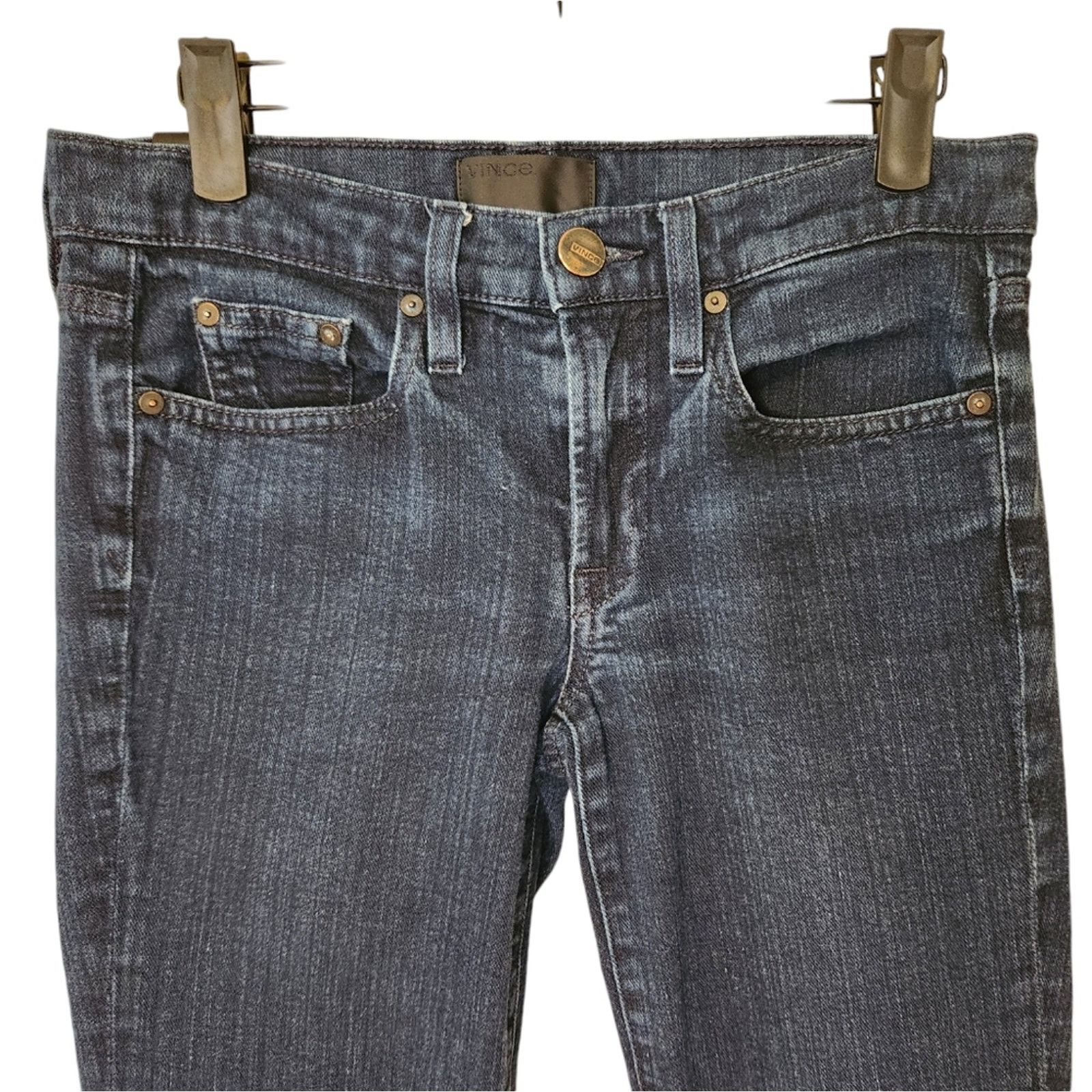 Vince Vince Boyfriend Mason Relaxed Rolled easy fit Jeans 24 Size 24" / US 00 / IT 34 - 5 Thumbnail