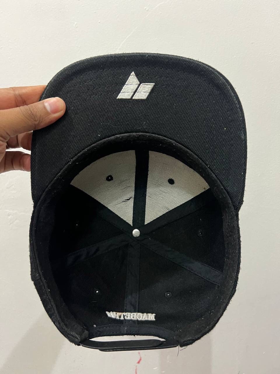 Other Macbeth Black Embroidery Hat Size ONE SIZE - 8 Thumbnail