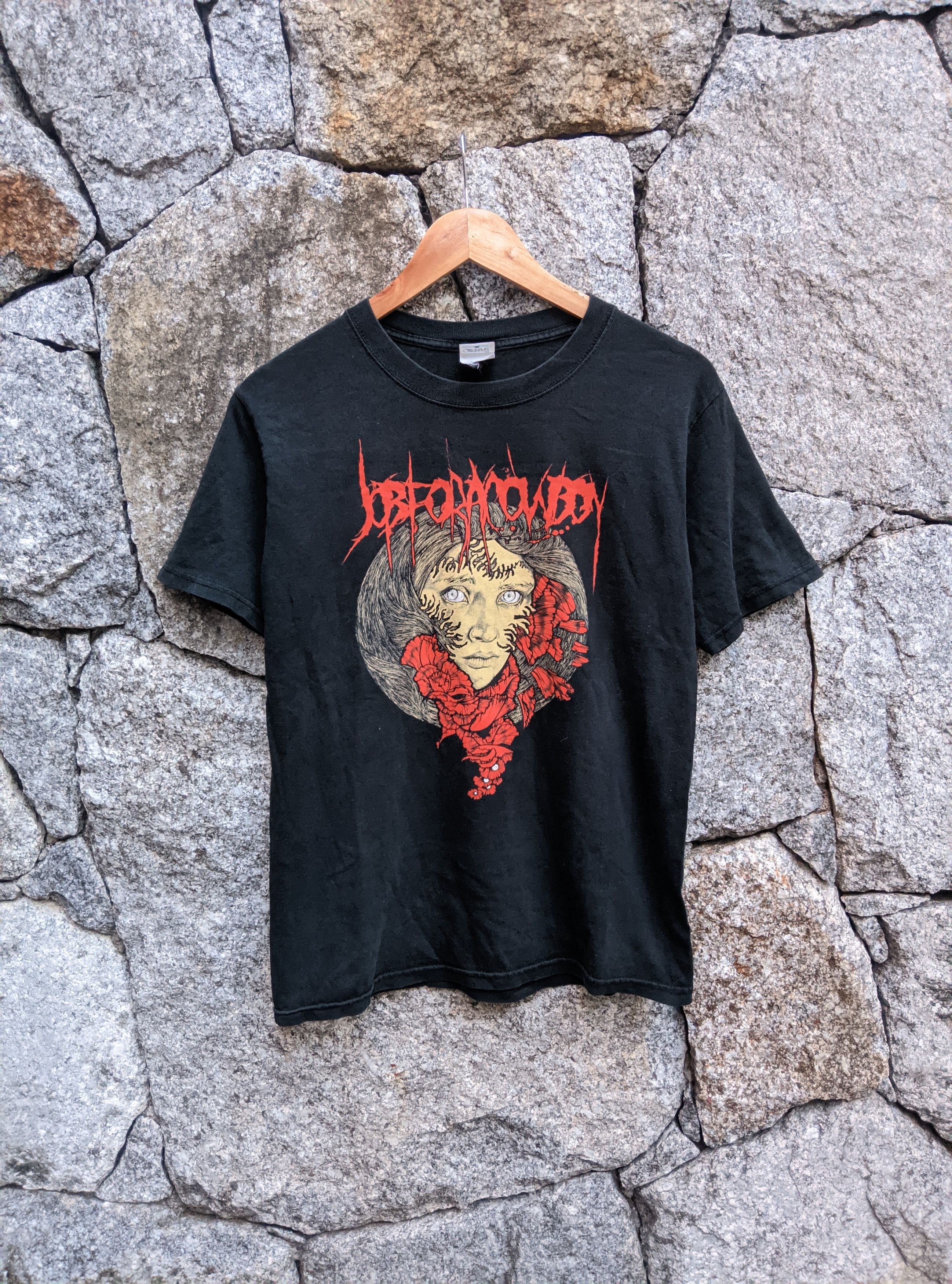 Band Tees Vintage Job for a cowboy deathcore deathmetal t shirt Size US S / EU 44-46 / 1 - 1 Thumbnail