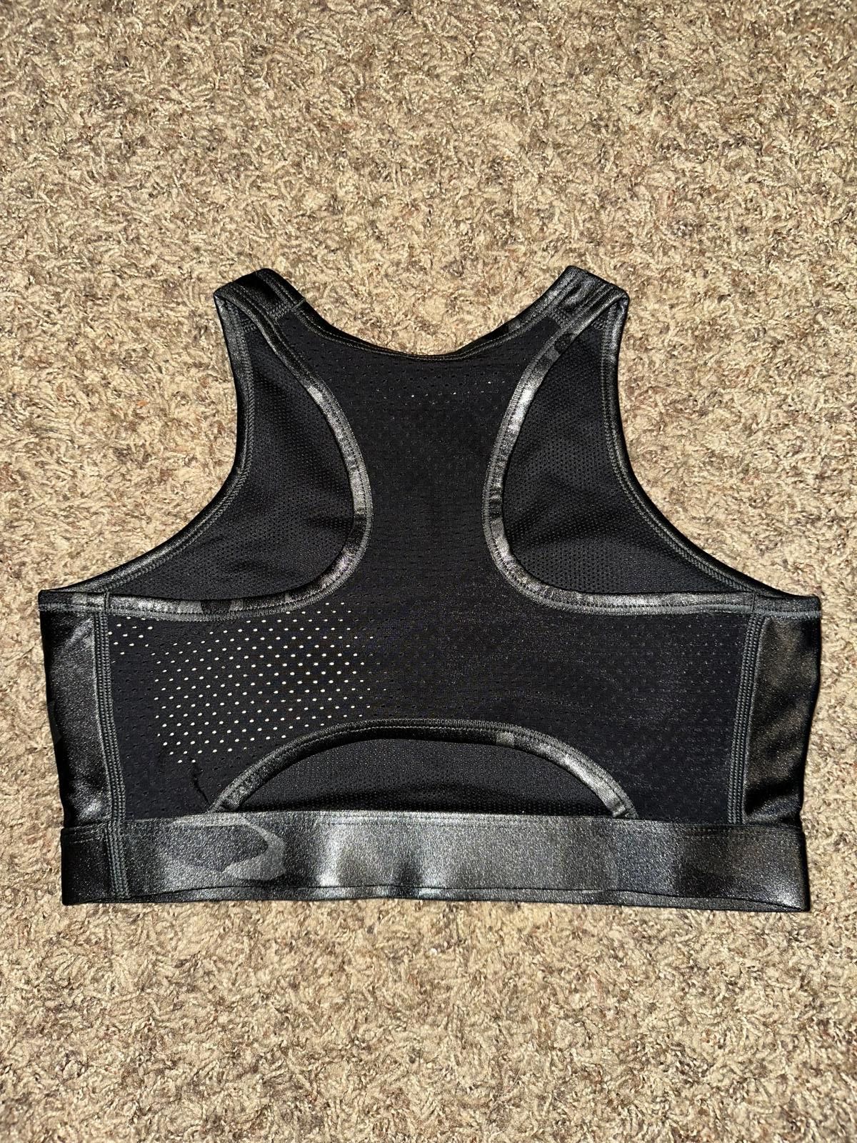 Nike Nike Dri-FIT Swoosh Medium-Support 1-Piece Pad High-Neck Sports Bra Sample Size ONE SIZE - 3 Thumbnail