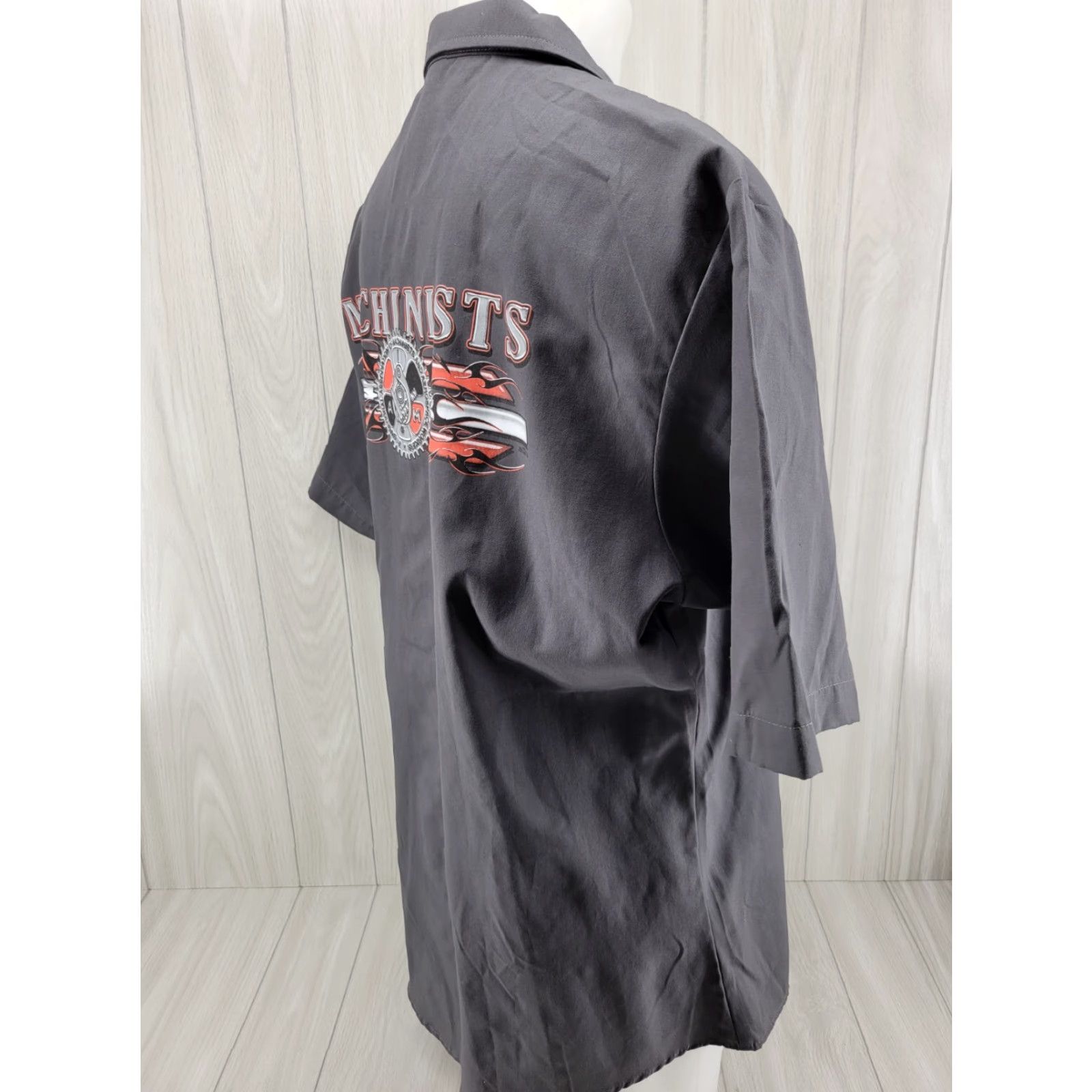 Vintage VINTAGE International Association of Machinists & Aerospace Workers Shirt Men’s Large Size US L / EU 52-54 / 3 - 6 Thumbnail