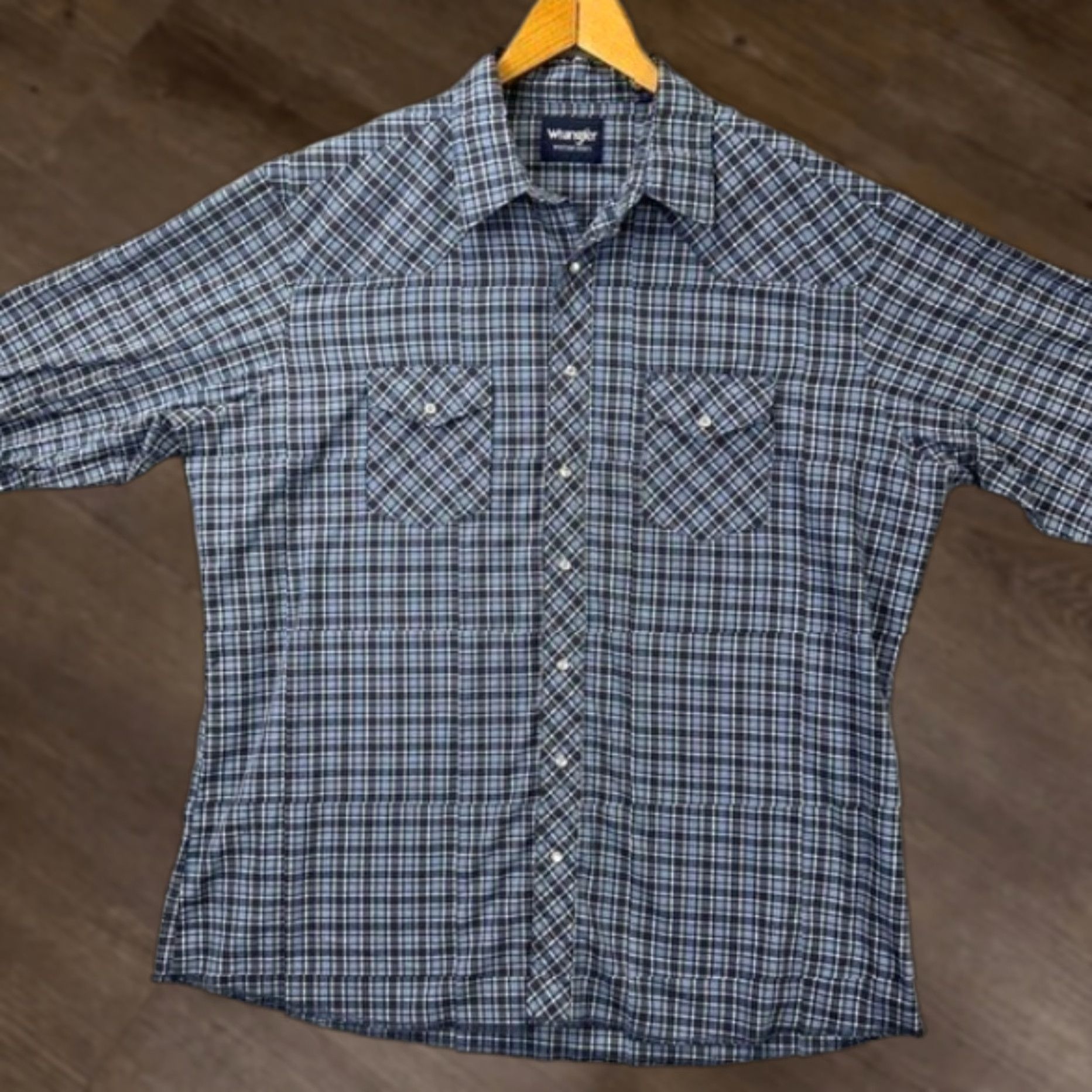 Wrangler VINTAGE Wrangler Shirt? Size US XXL / EU 58 / 5 - 1 Thumbnail