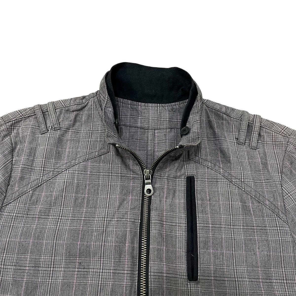 Japanese Brand × PPFM 🏁 PPFM Bikers Jacket Tartan Size US M / EU 48-50 / 2 - 3 Thumbnail