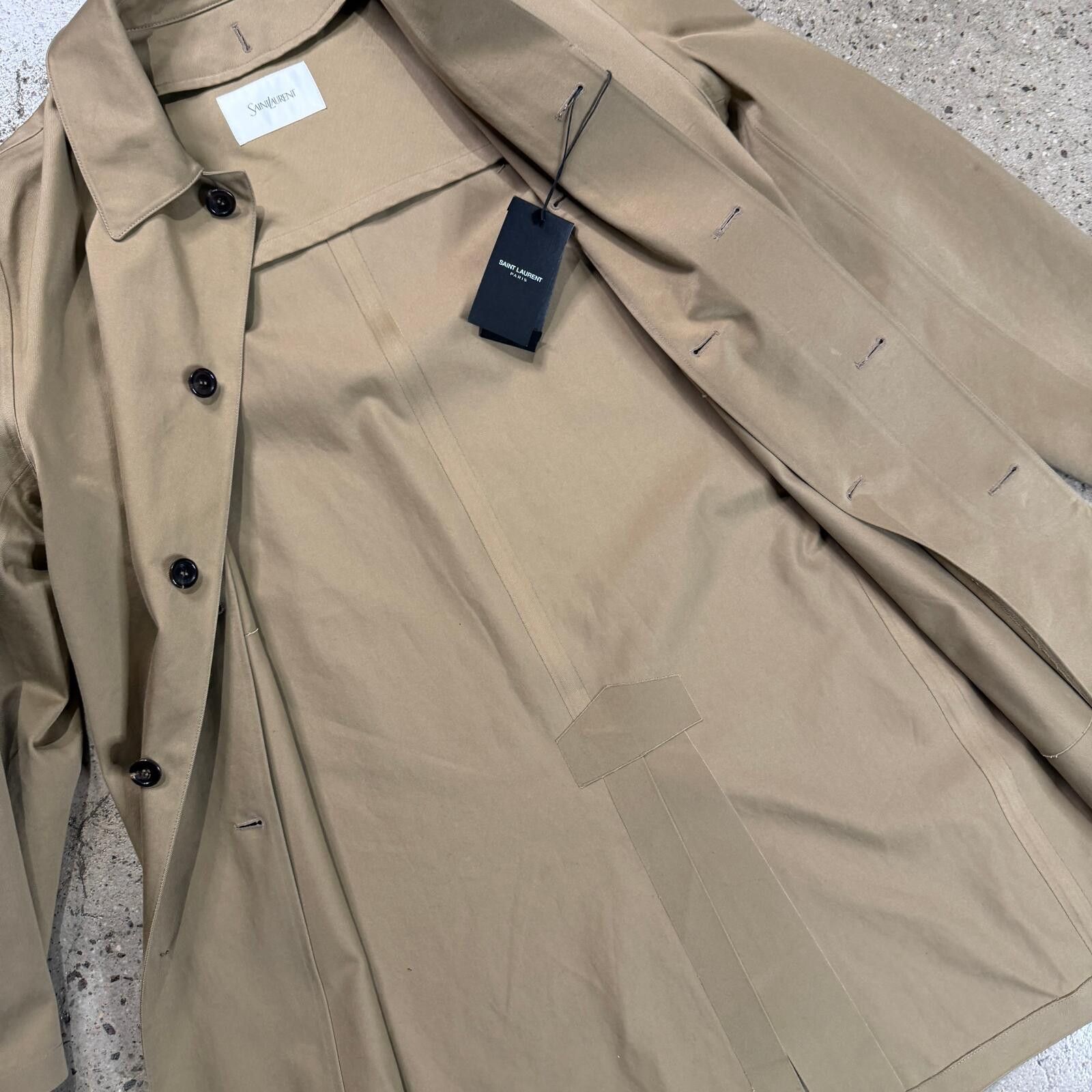 Saint Laurent Paris Saint Laurent Fur Inner Trench Coat Size US M / EU 48-50 / 2 - 10 Thumbnail