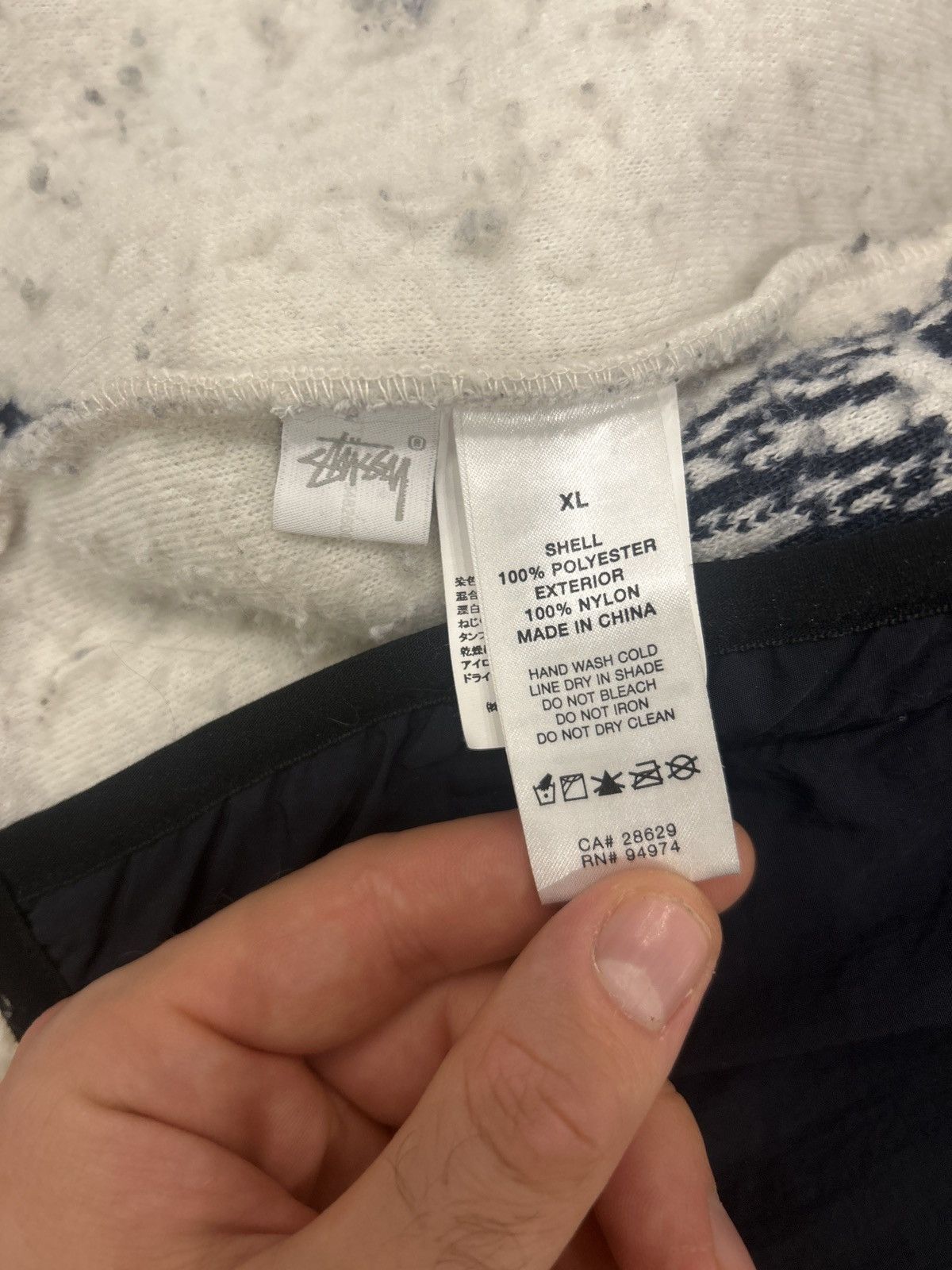 Stussy Stussy Jacquard Sherpa Jacket XL Size US XL / EU 56 / 4 - 9 Thumbnail