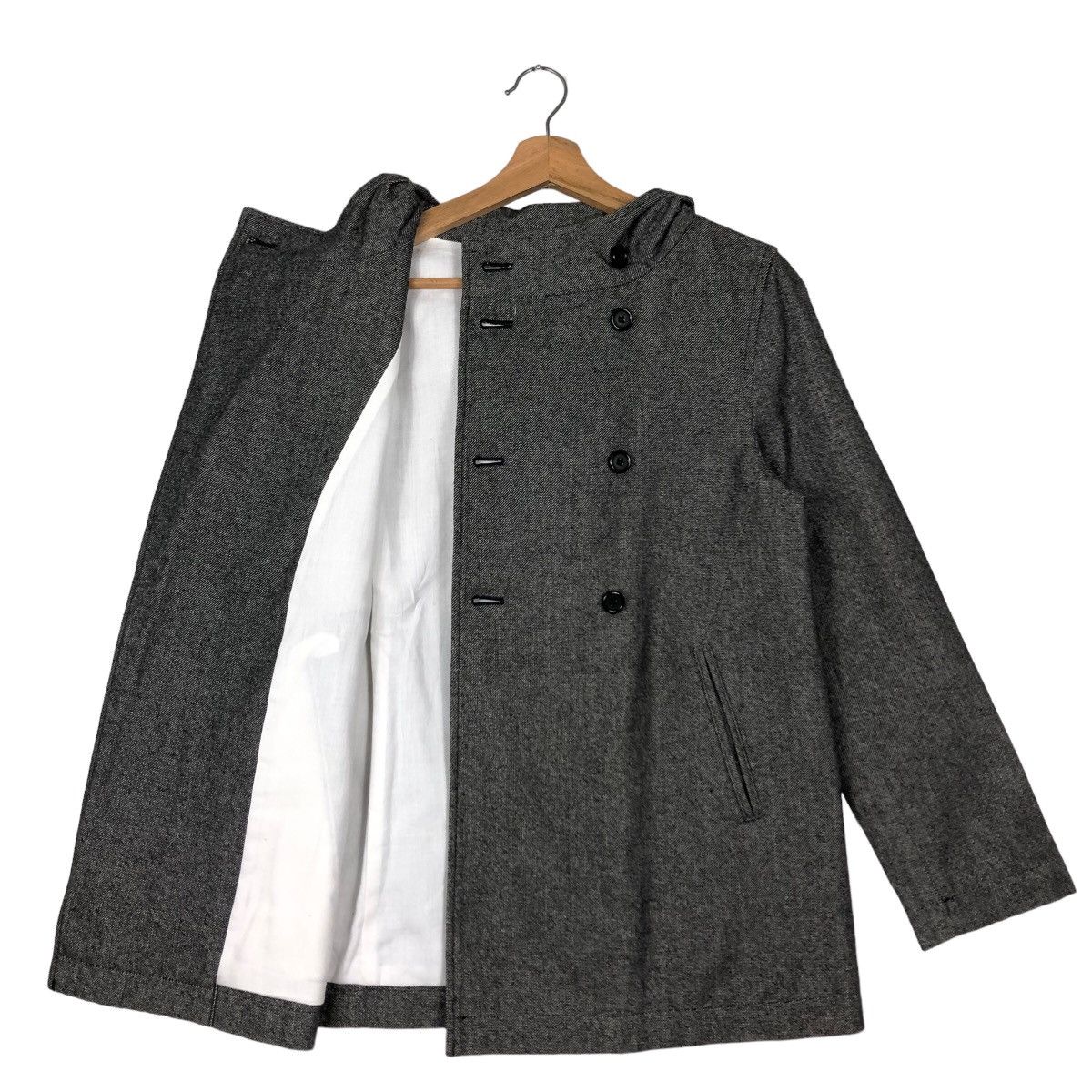 Yohji Yamamoto 🔥Rich Grey - Wool Jacket Cargo Ined Yohji Yamamoto Japan Size US M / EU 48-50 / 2 - 10 Thumbnail