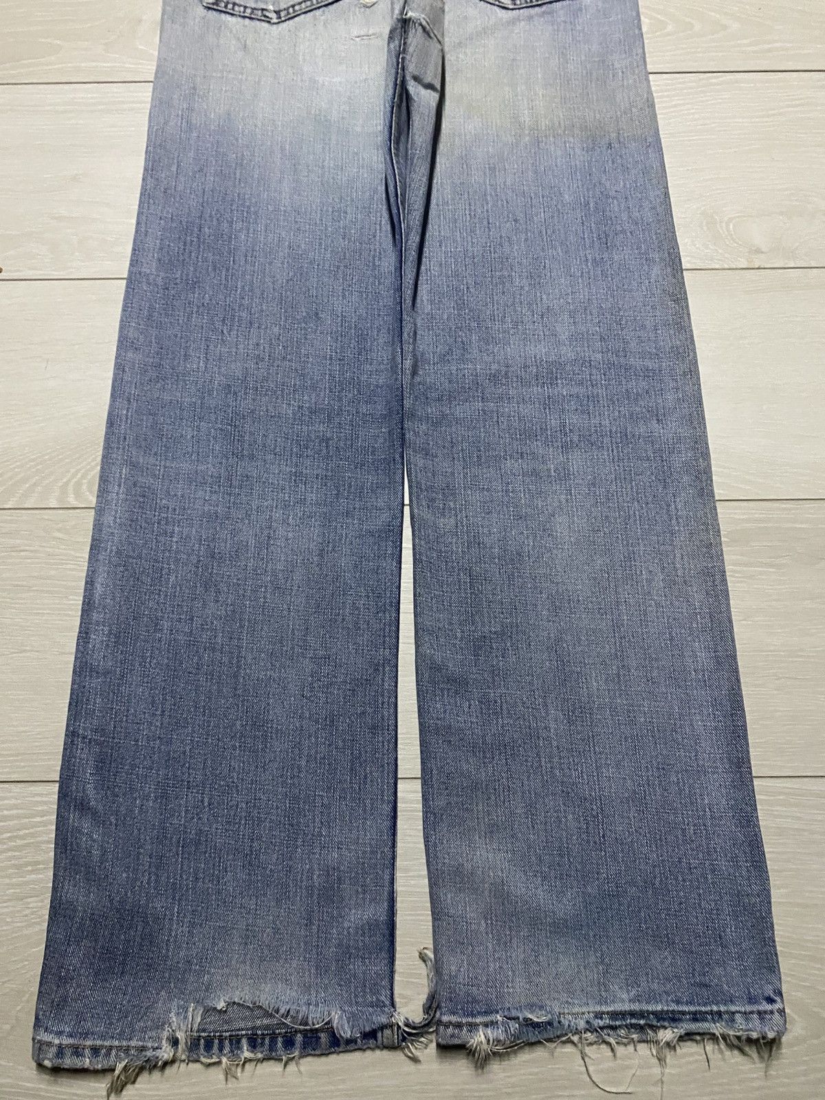 Levi's Vintage Levis Japan Faded Wash Distressed Baggy Jeans Size US 30 / EU 46 - 6 Thumbnail