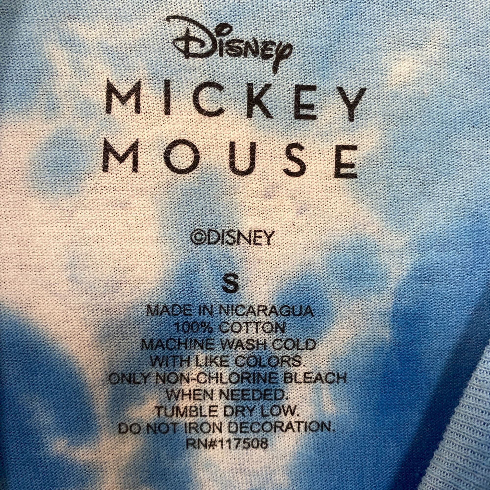 Disney Disney Mickey Mouse Classic Tie Dye T-Shirt Small Size US S / EU 44-46 / 1 - 4 Thumbnail