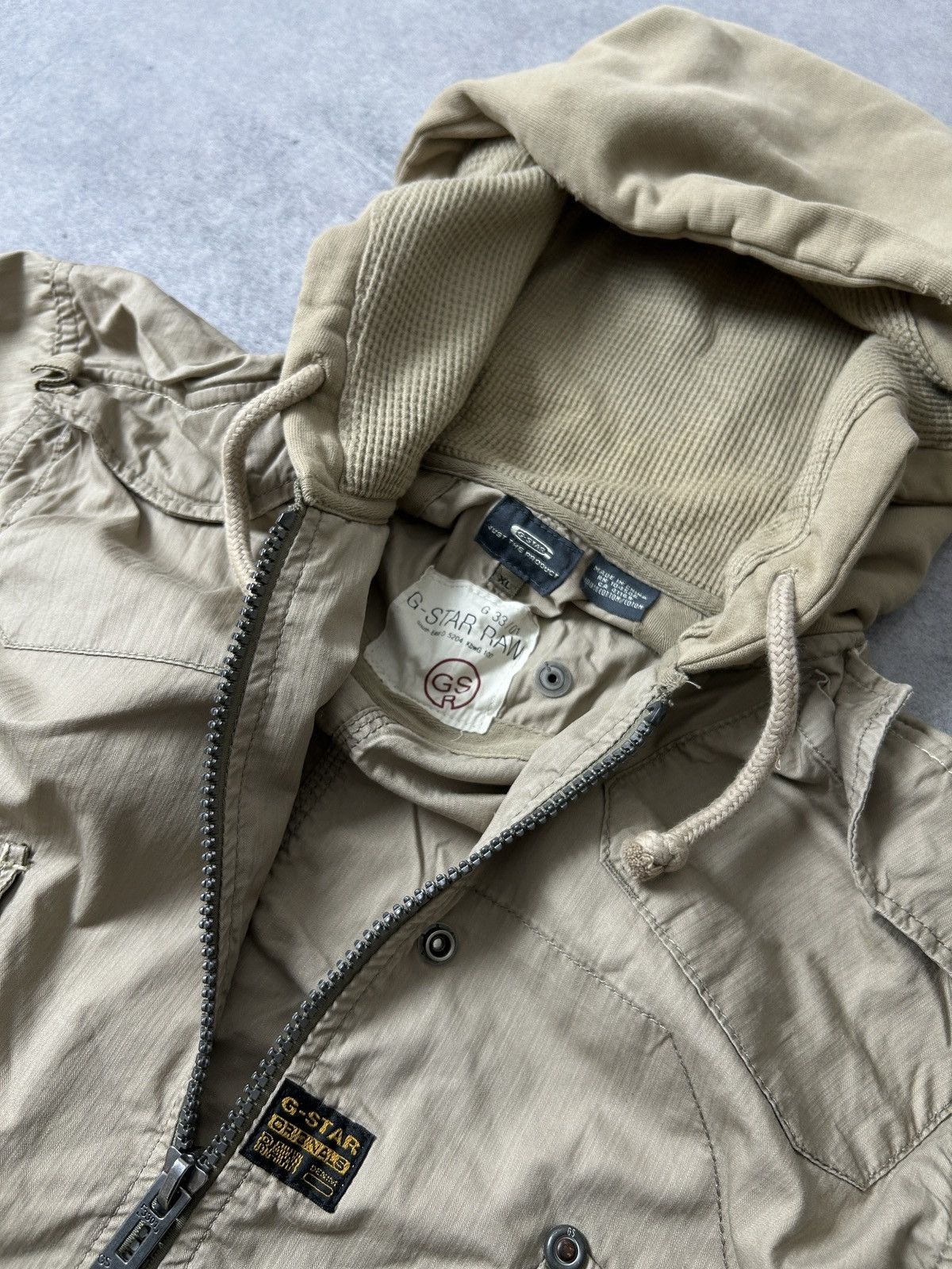G-Star Vintage G-star Raw multi-pocket jacket mens army Size US XL / EU 56 / 4 - 3 Thumbnail