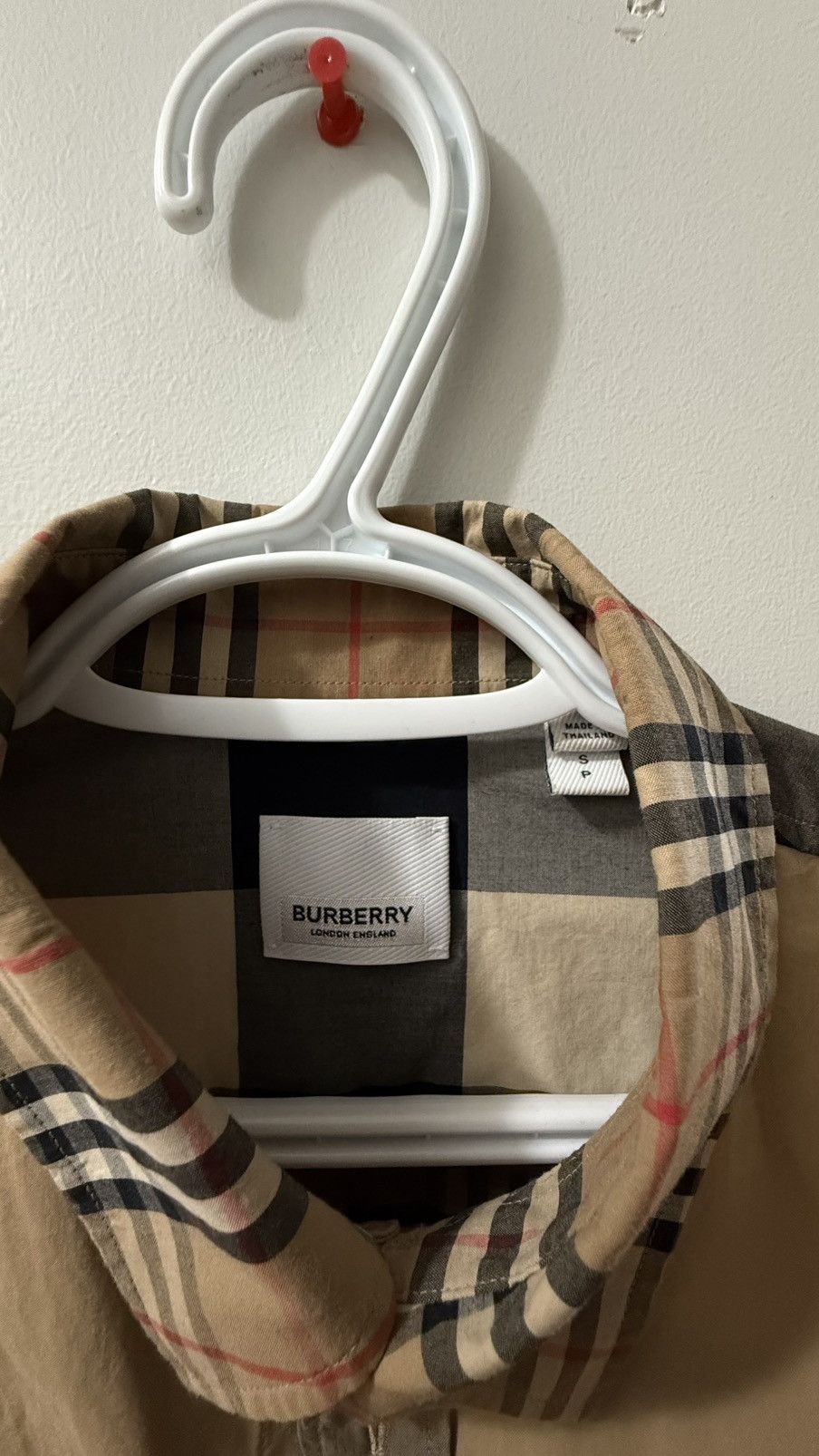 Burberry BURBERRY Long Sleeve Shirt Size US S / EU 44-46 / 1 - 3 Thumbnail